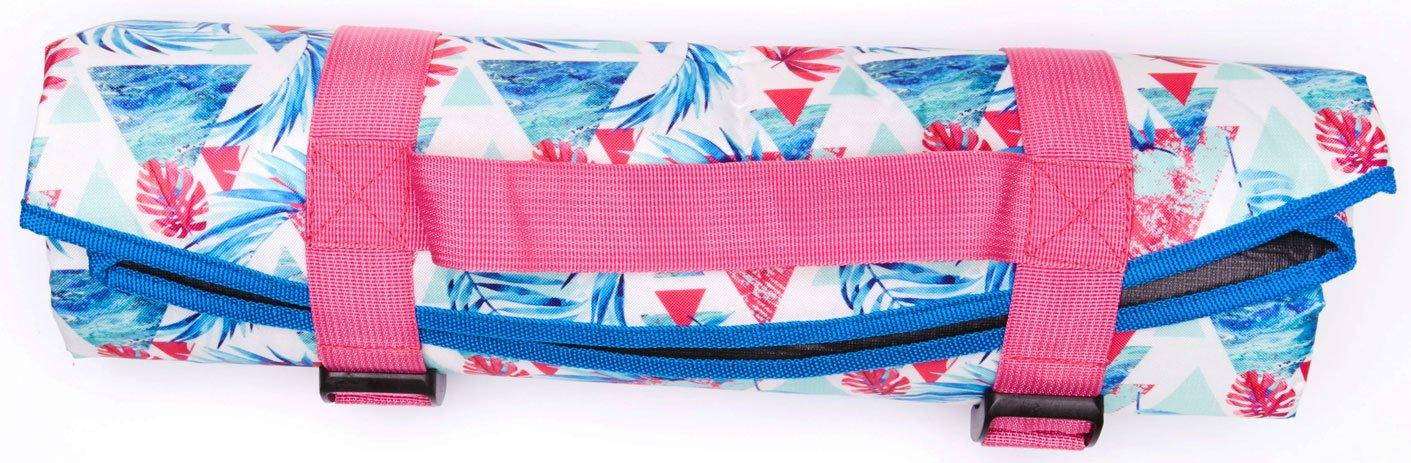 Abstract Leaf Picnic Blanket - Image 2