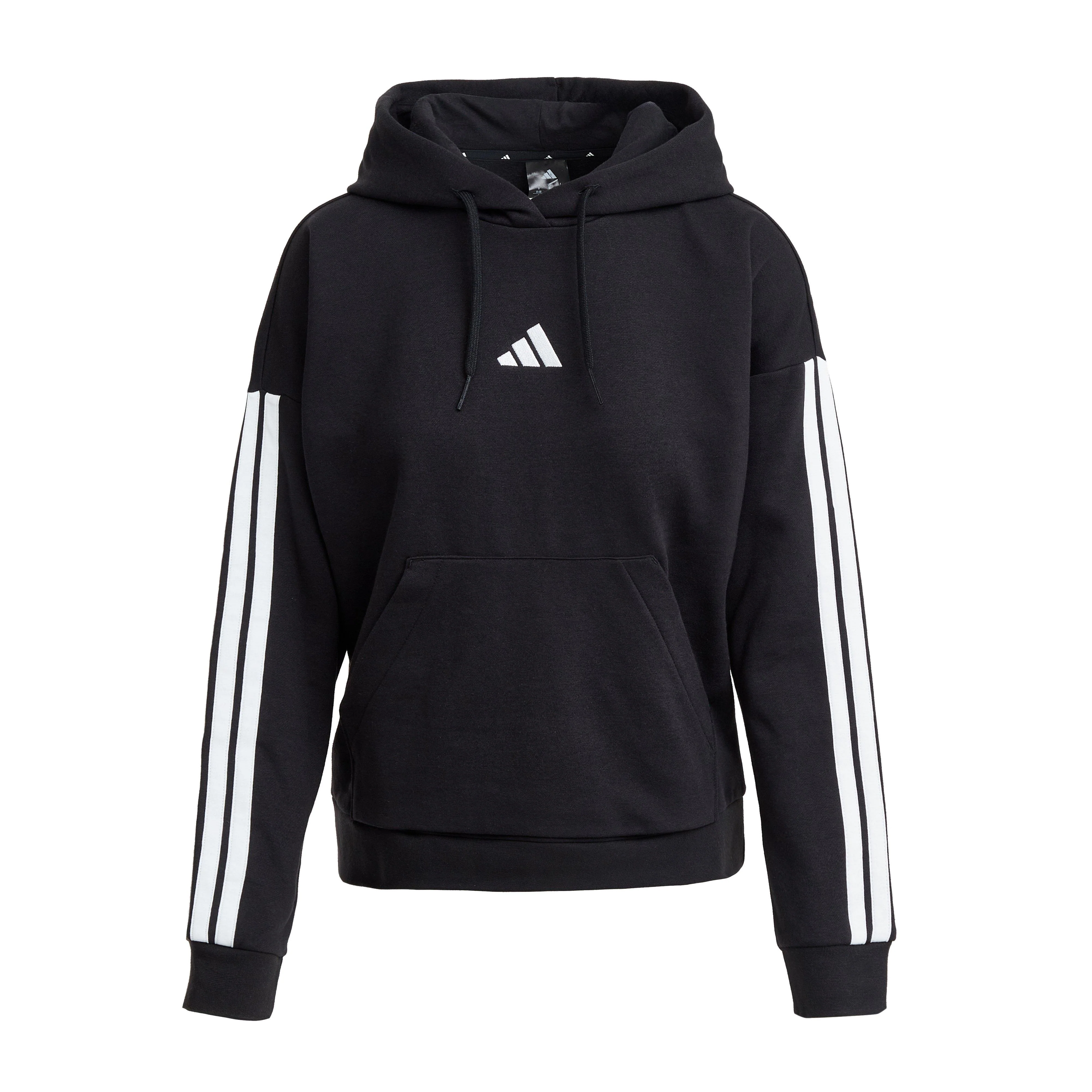 Women’s Essentials 3-Stripes Full-Zip Fleece Hoodie - Image 7