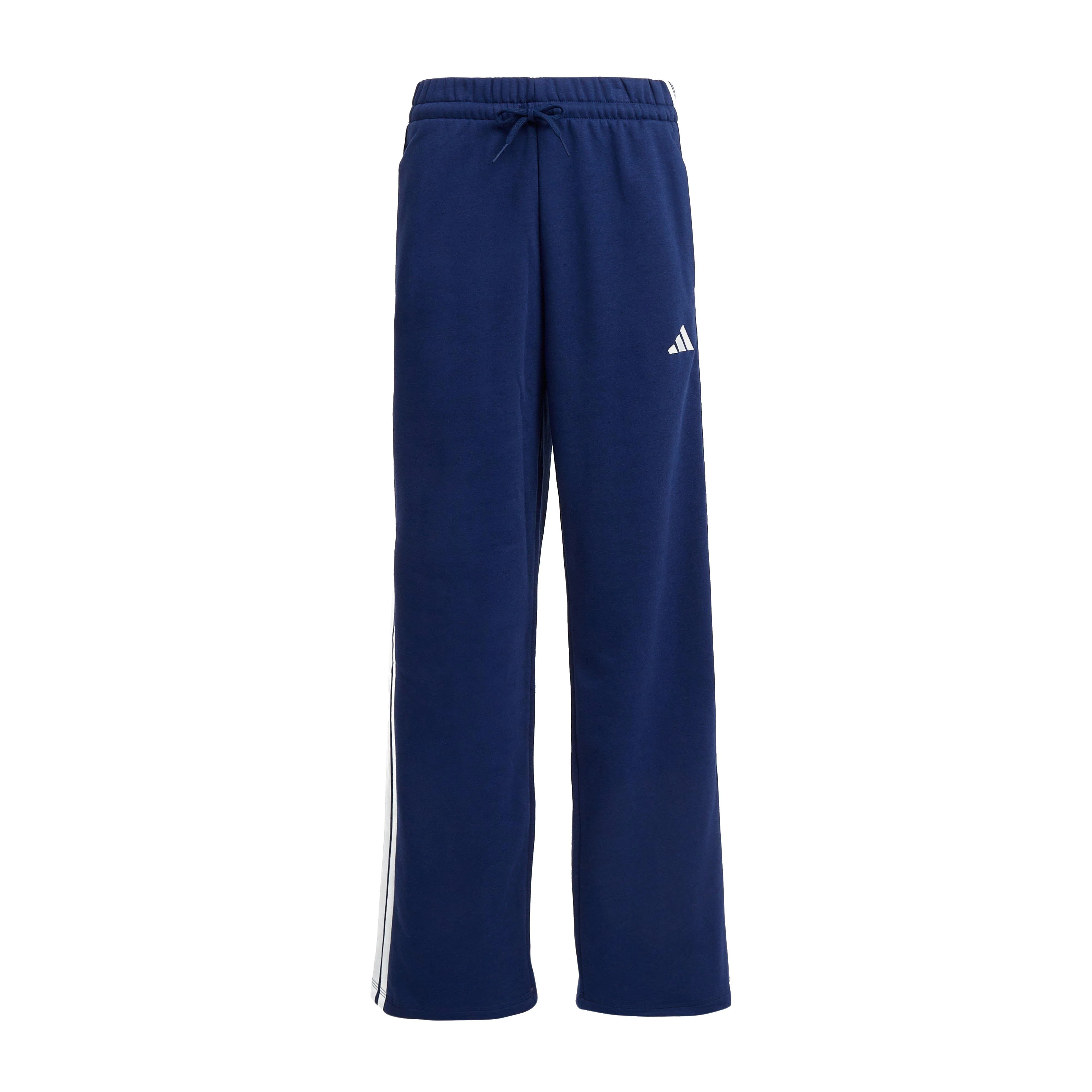 Women’s Essentials 3-Stripes Open-Hem Fleece Pants - Image 5