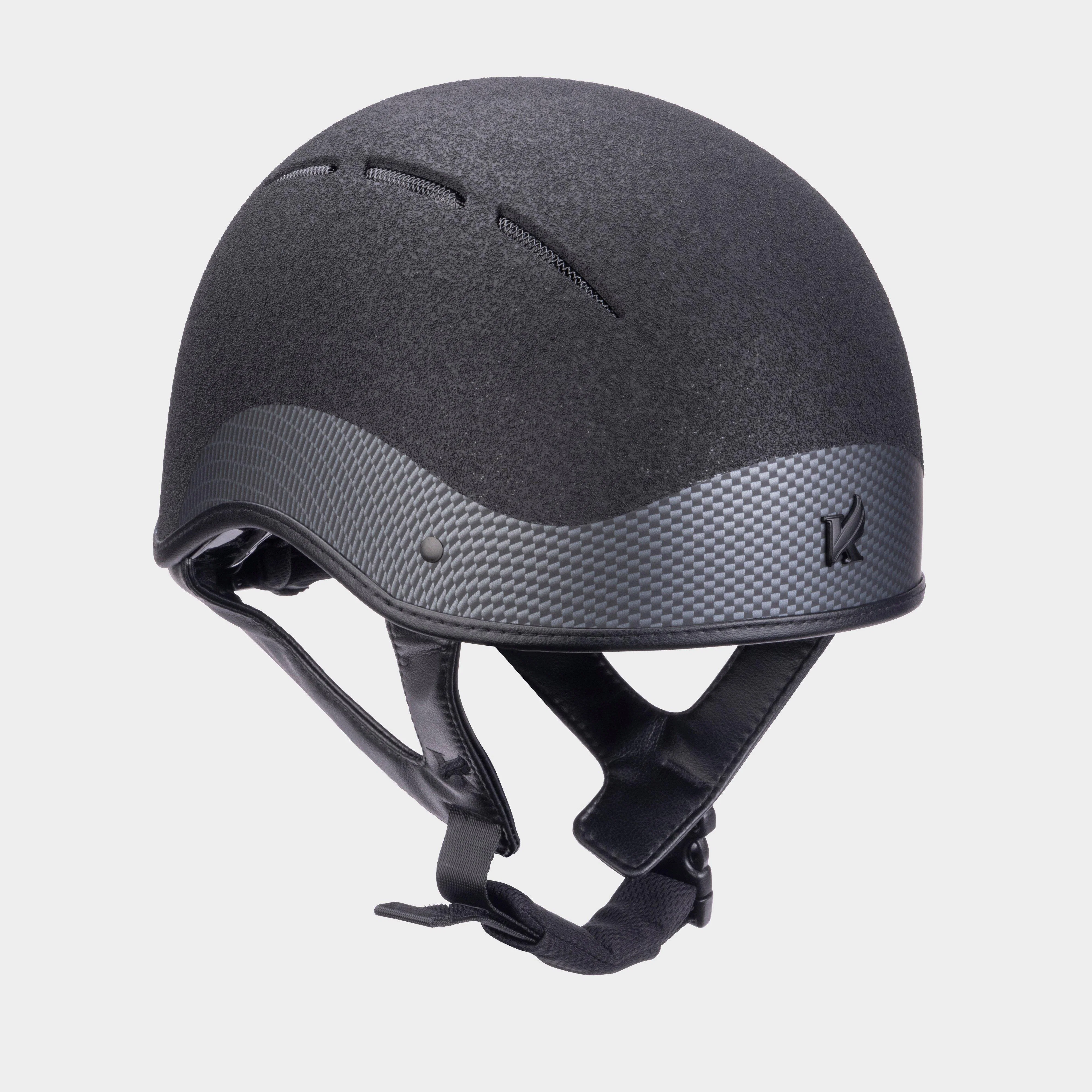 Adults Graphite ALX Jockey Skull Cap - Image 4