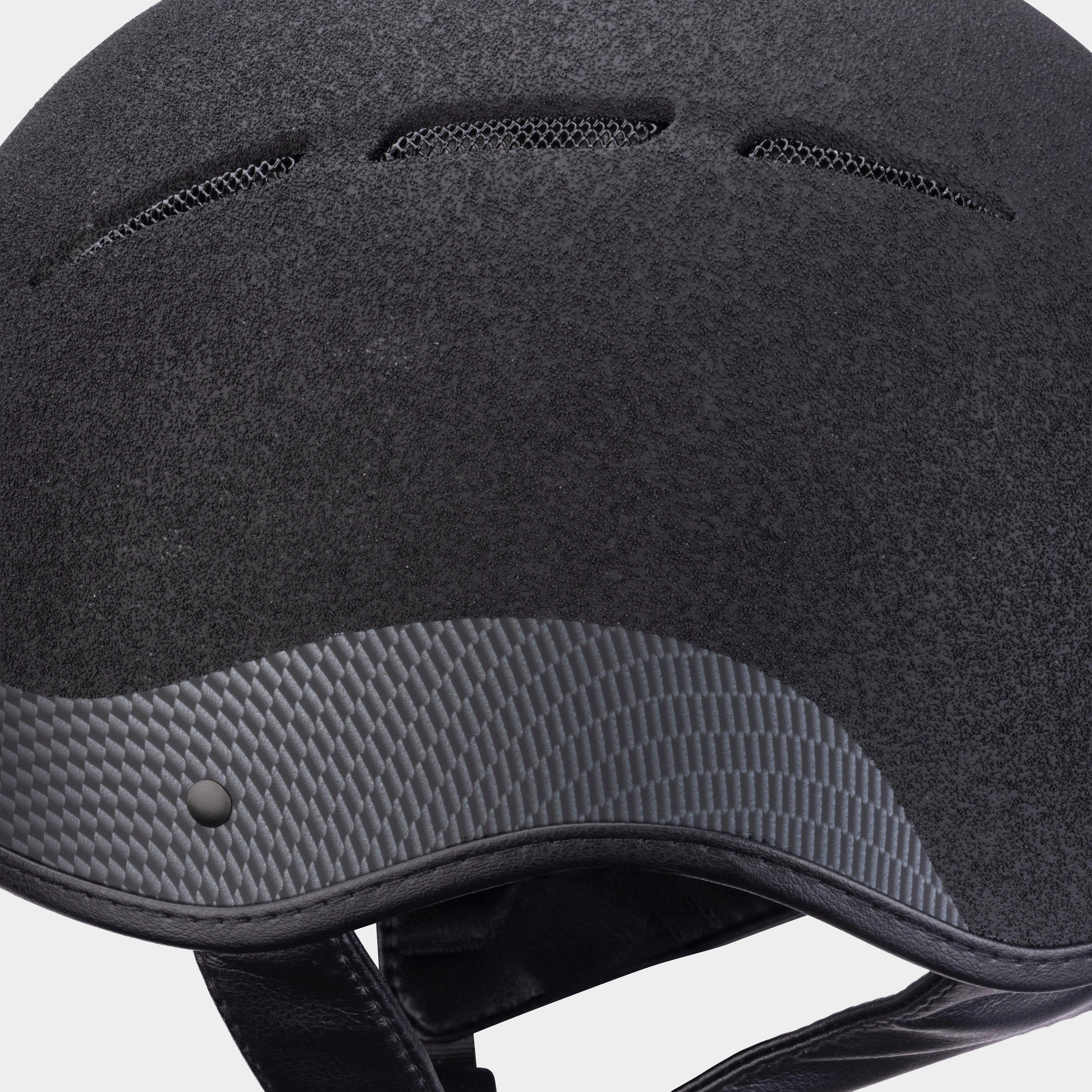 Adults Graphite ALX Jockey Skull Cap - Image 9
