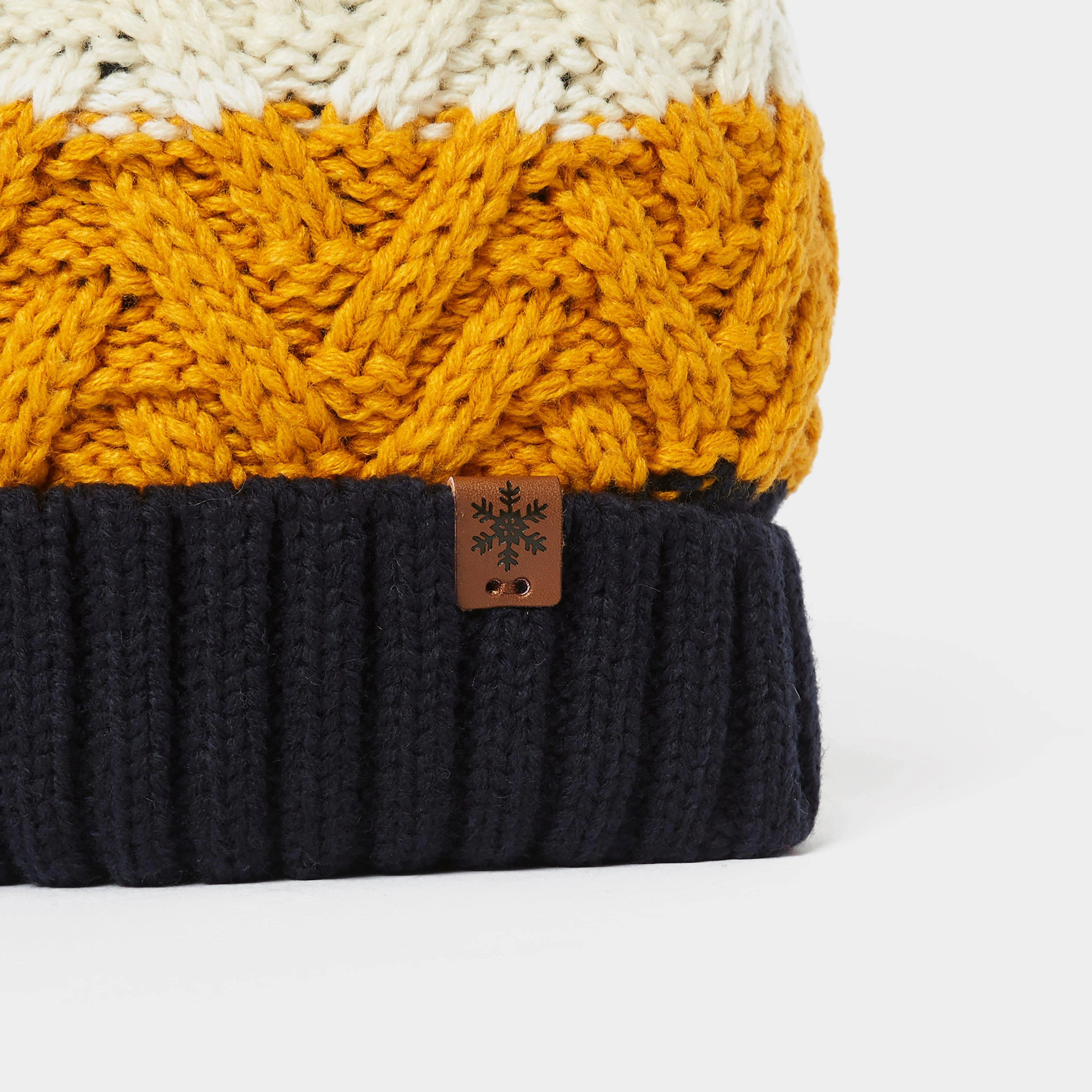 Men's Gavin Stripe Bobble Hat - Image 2