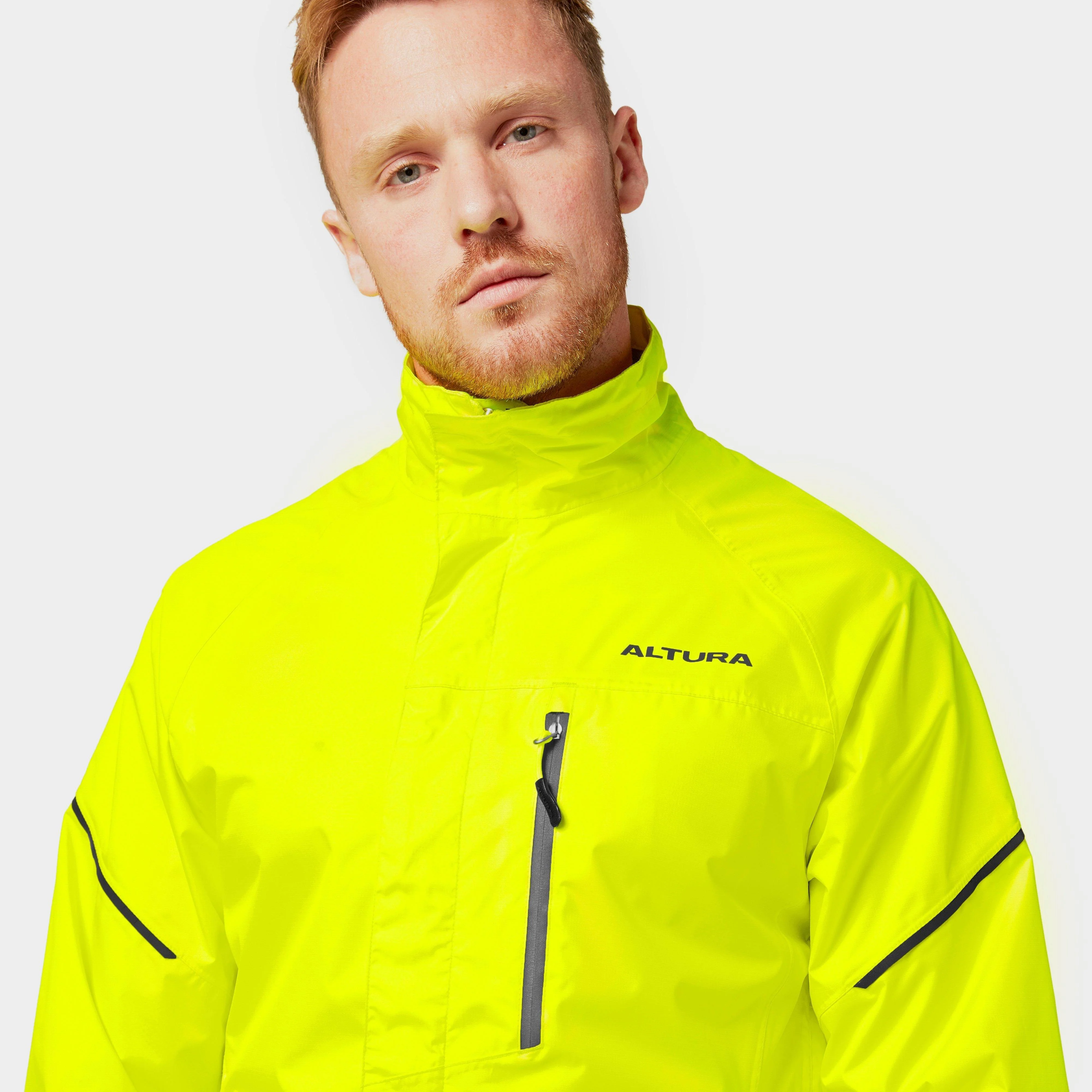 Men's Nevis Waterproof High-Visibility Jacket - Image 5