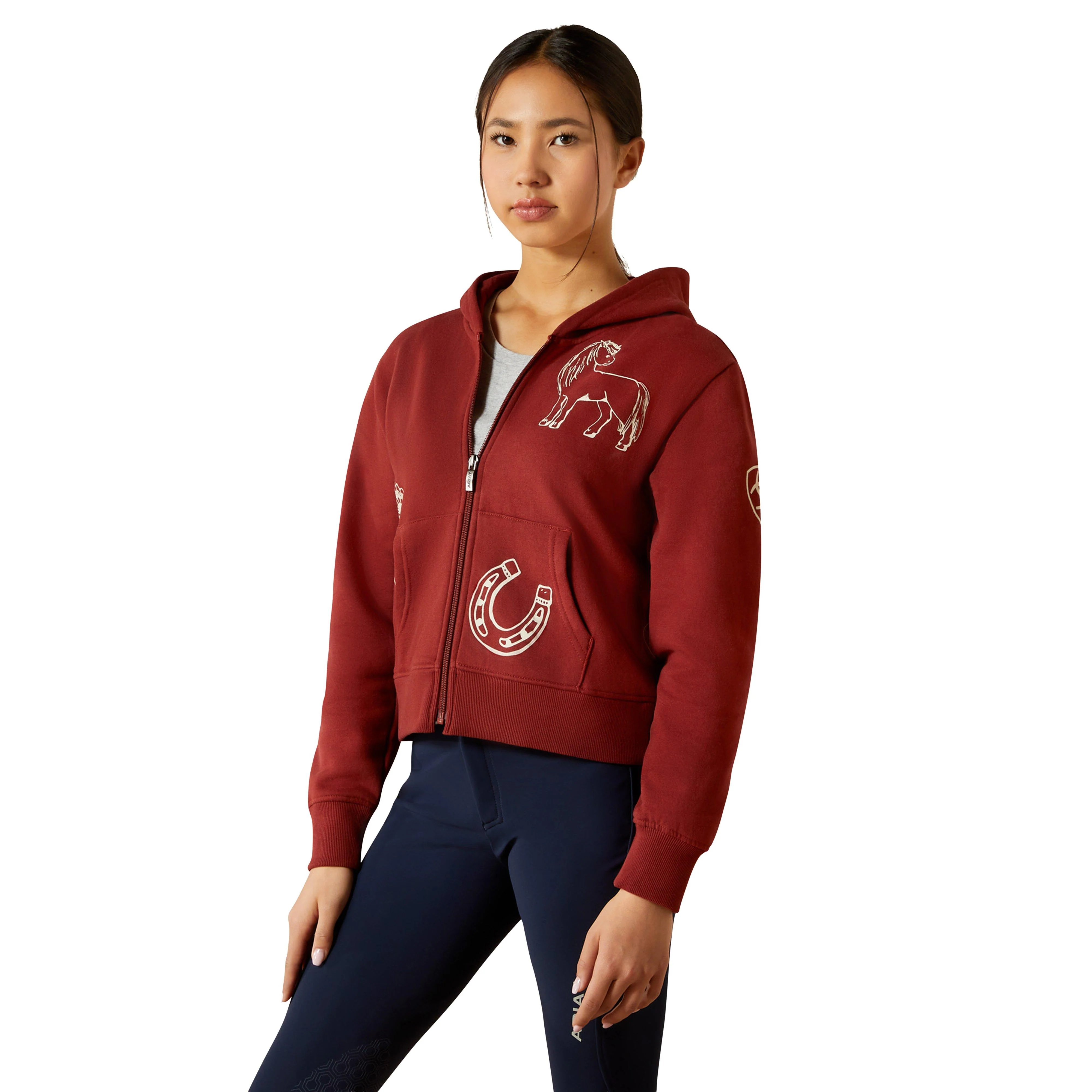 Kids' Spiffy Full Zip Sweatshirt - Image 5