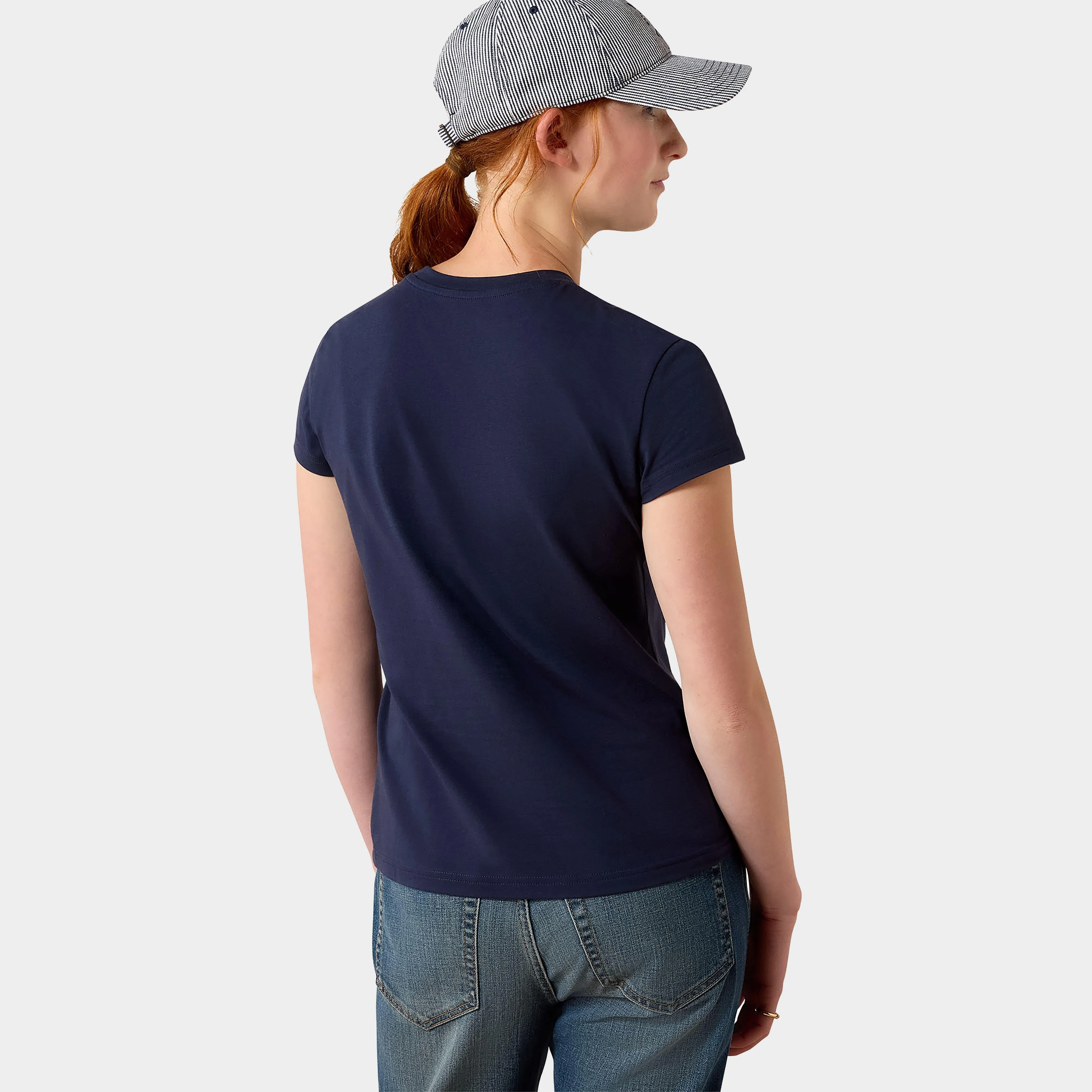 Kids' Vertical Logo Short Sleeved Top - Image 2