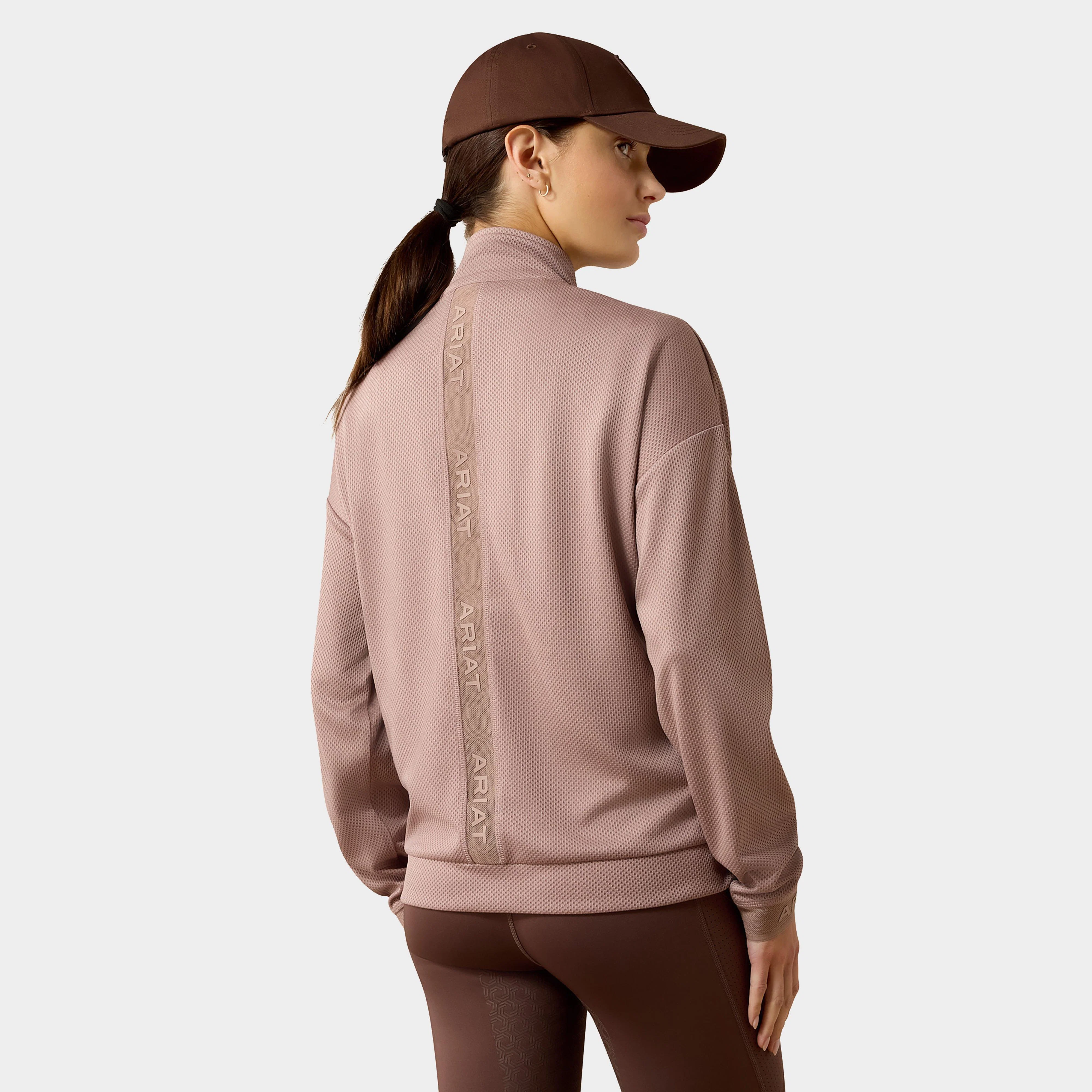 Women's Breathe 1/2 Zip Sweatshirt - Image 2