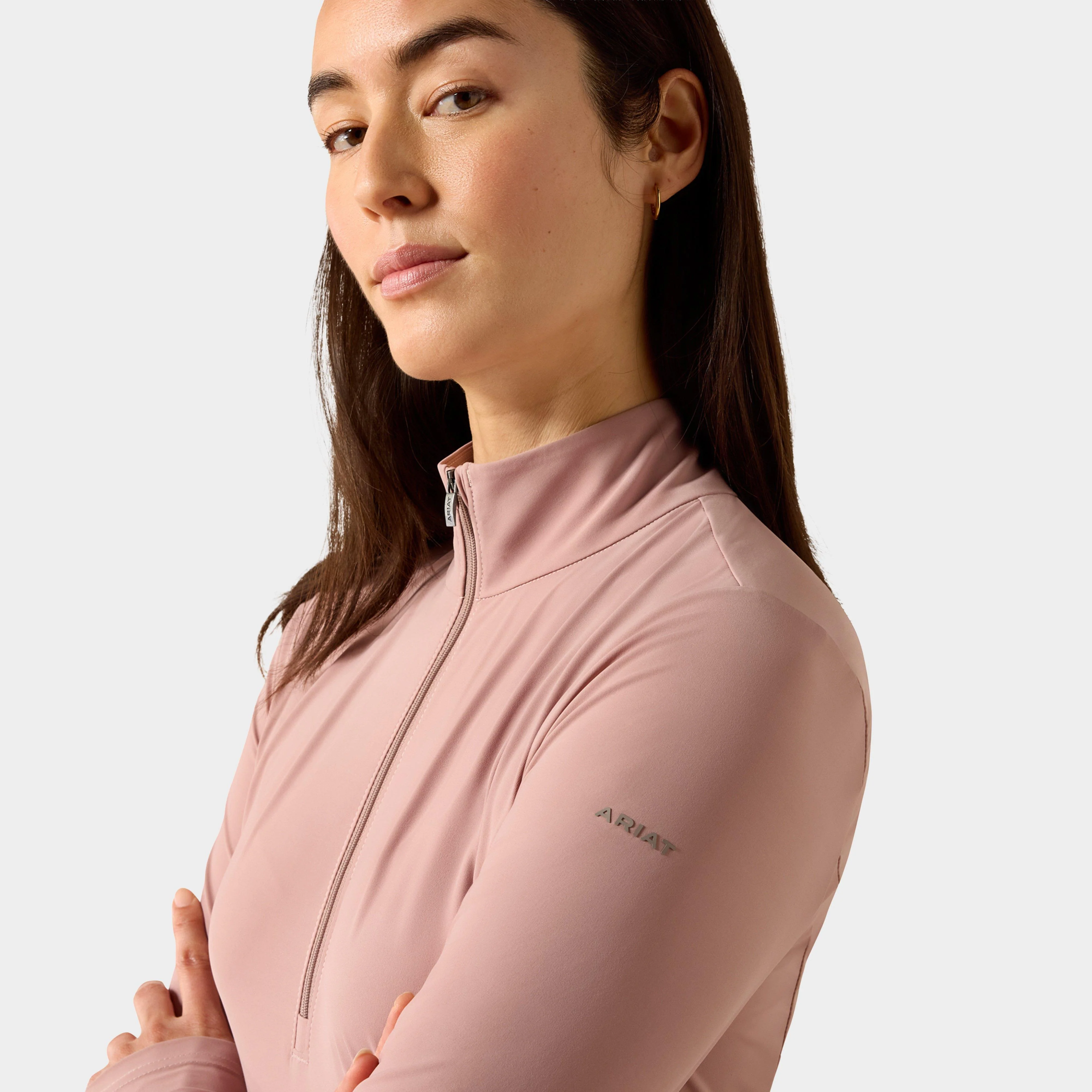 Women's SolVeil ½ Zip Baselayer Antler - Image 3