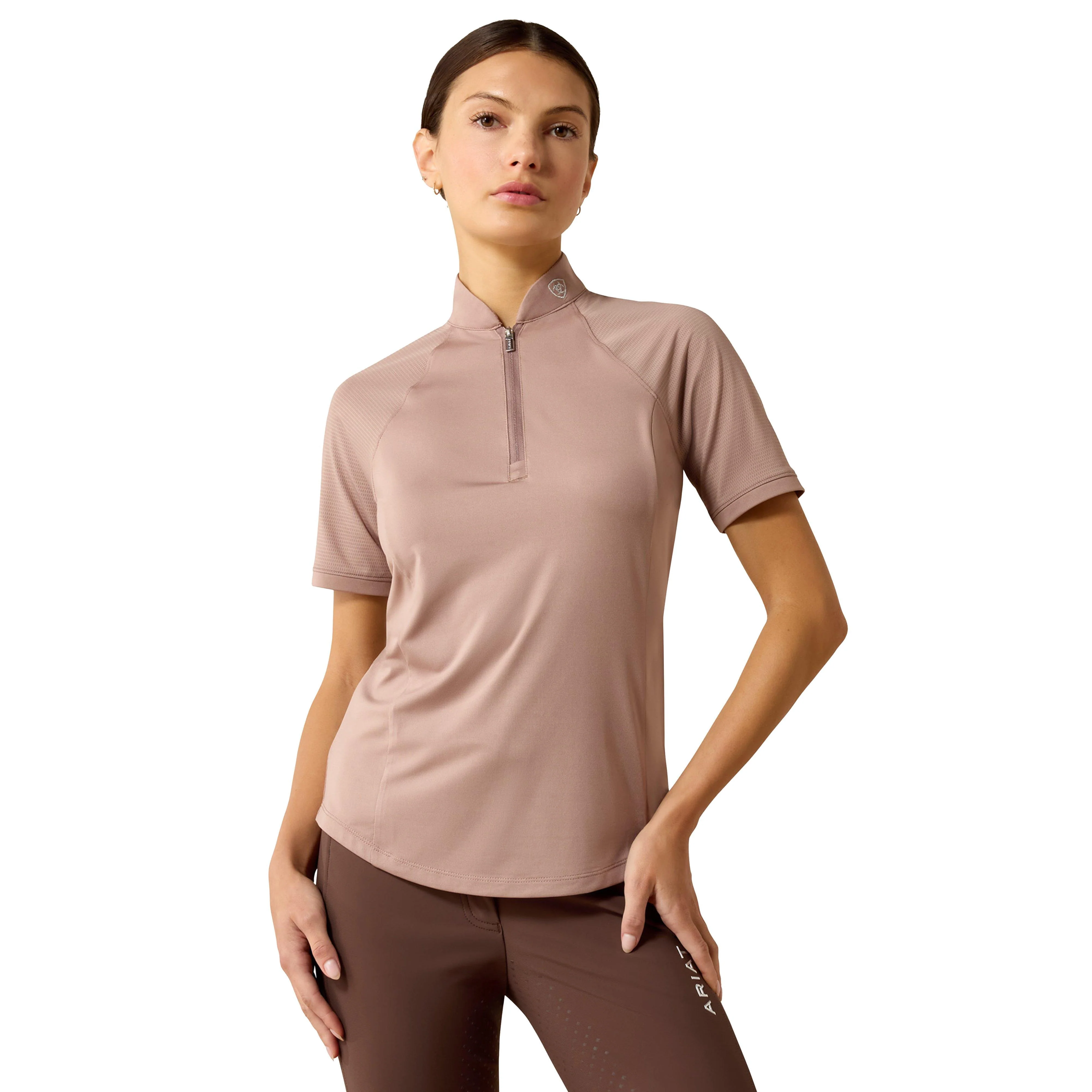Women's Soquel ¼ Zip Short Sleeve Baselayer Antler - Image 7