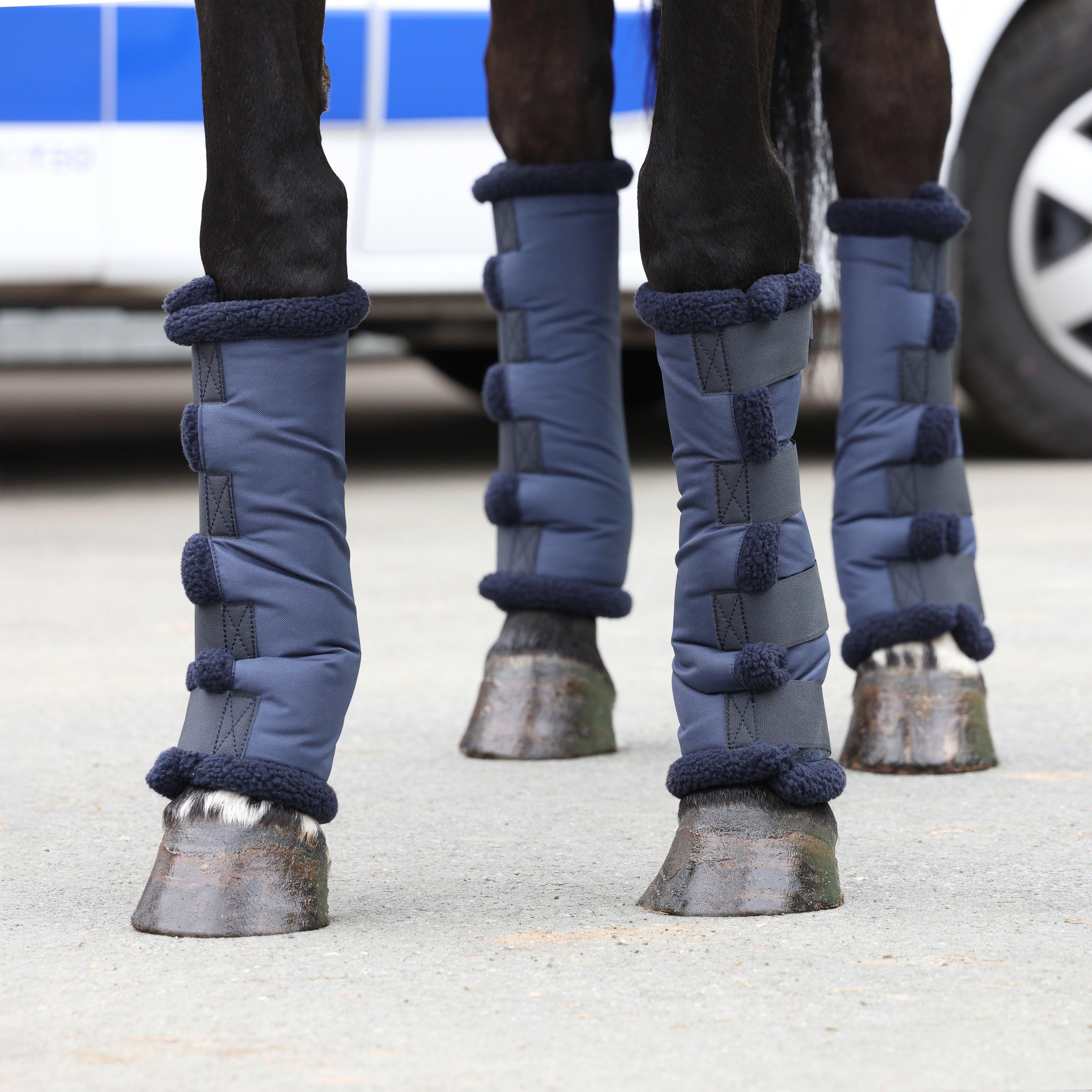 Comfort Short Travel Boots Navy - Image 3