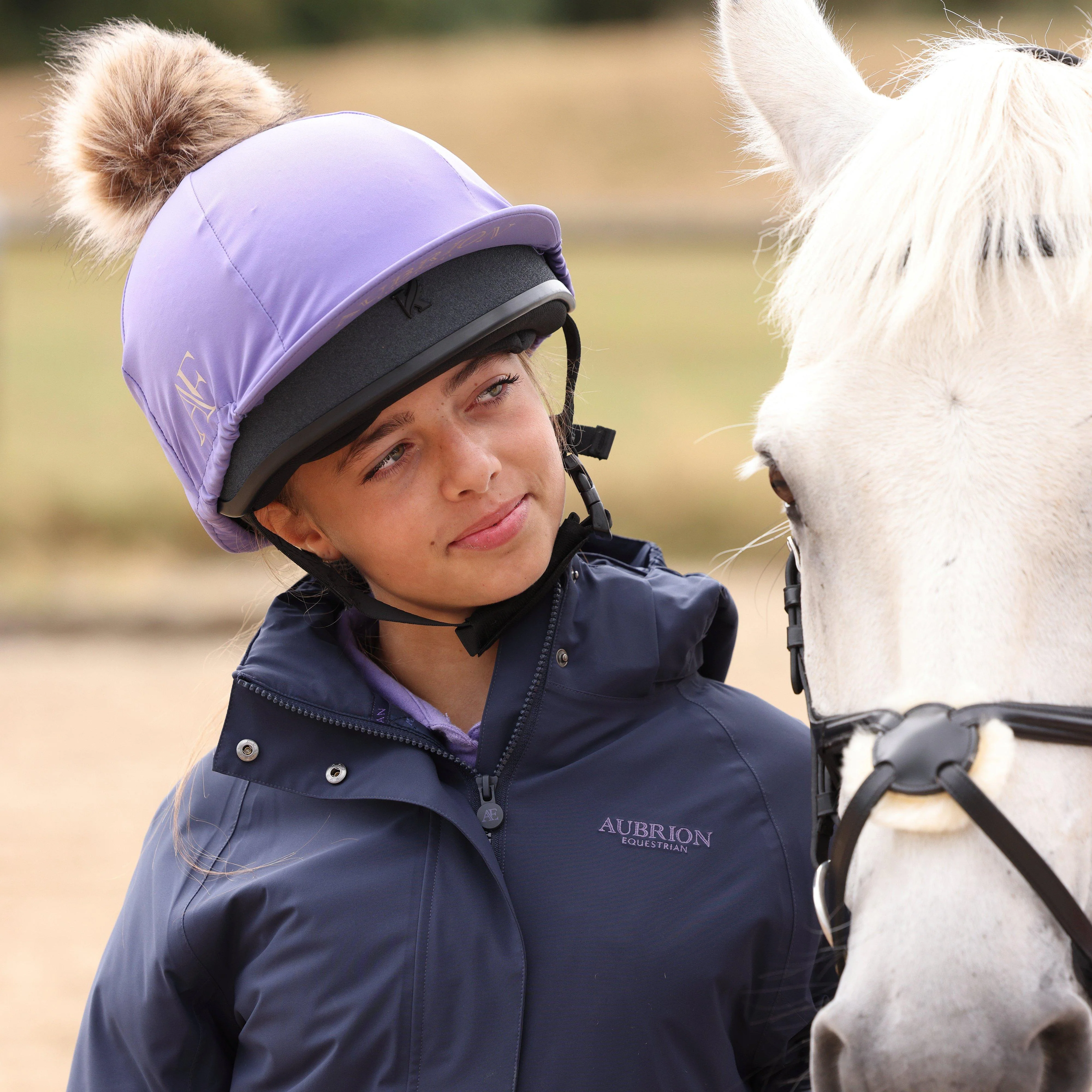 Equestrian Hat Silk Heather - Image 8