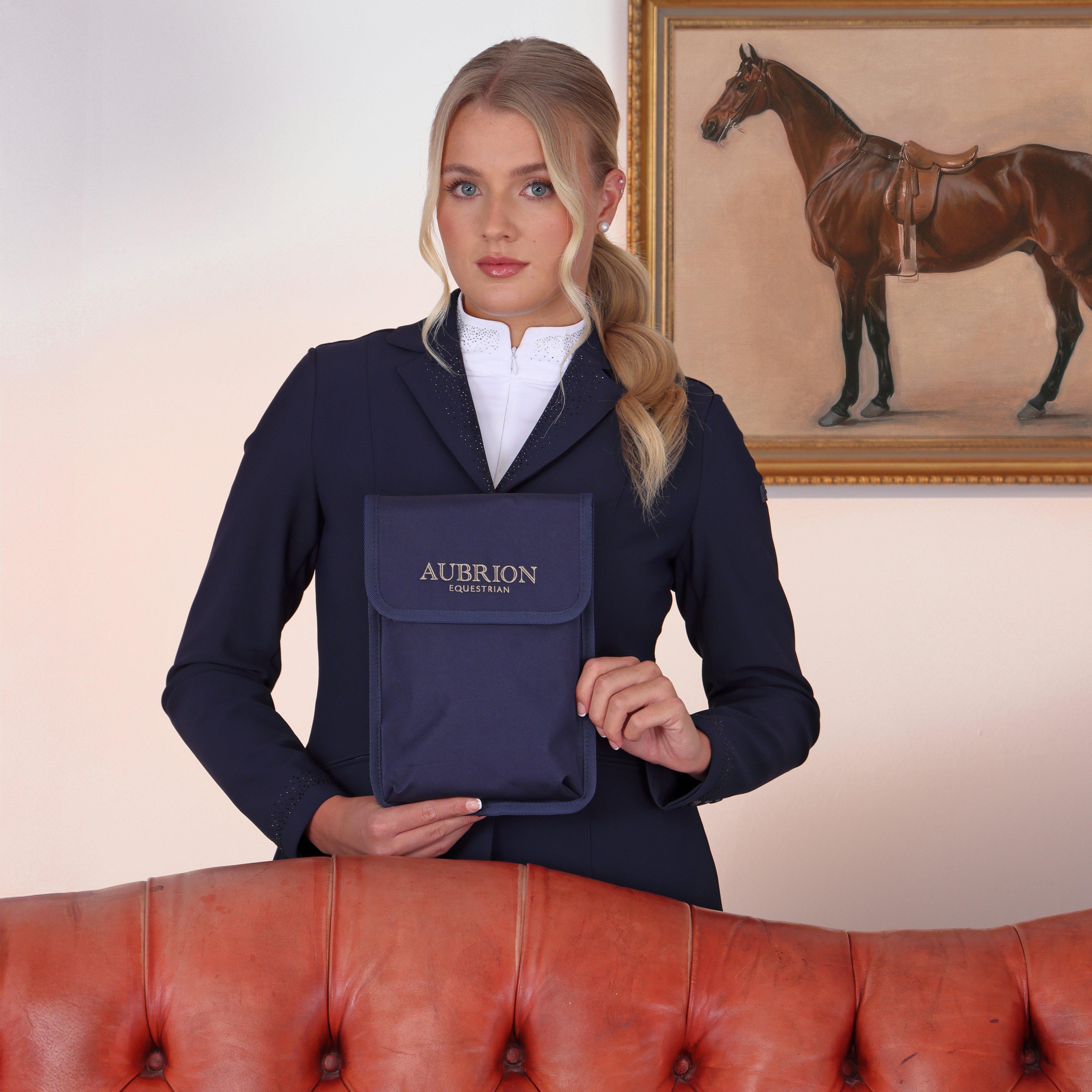 Equestrian Passport Holder Navy - Image 6
