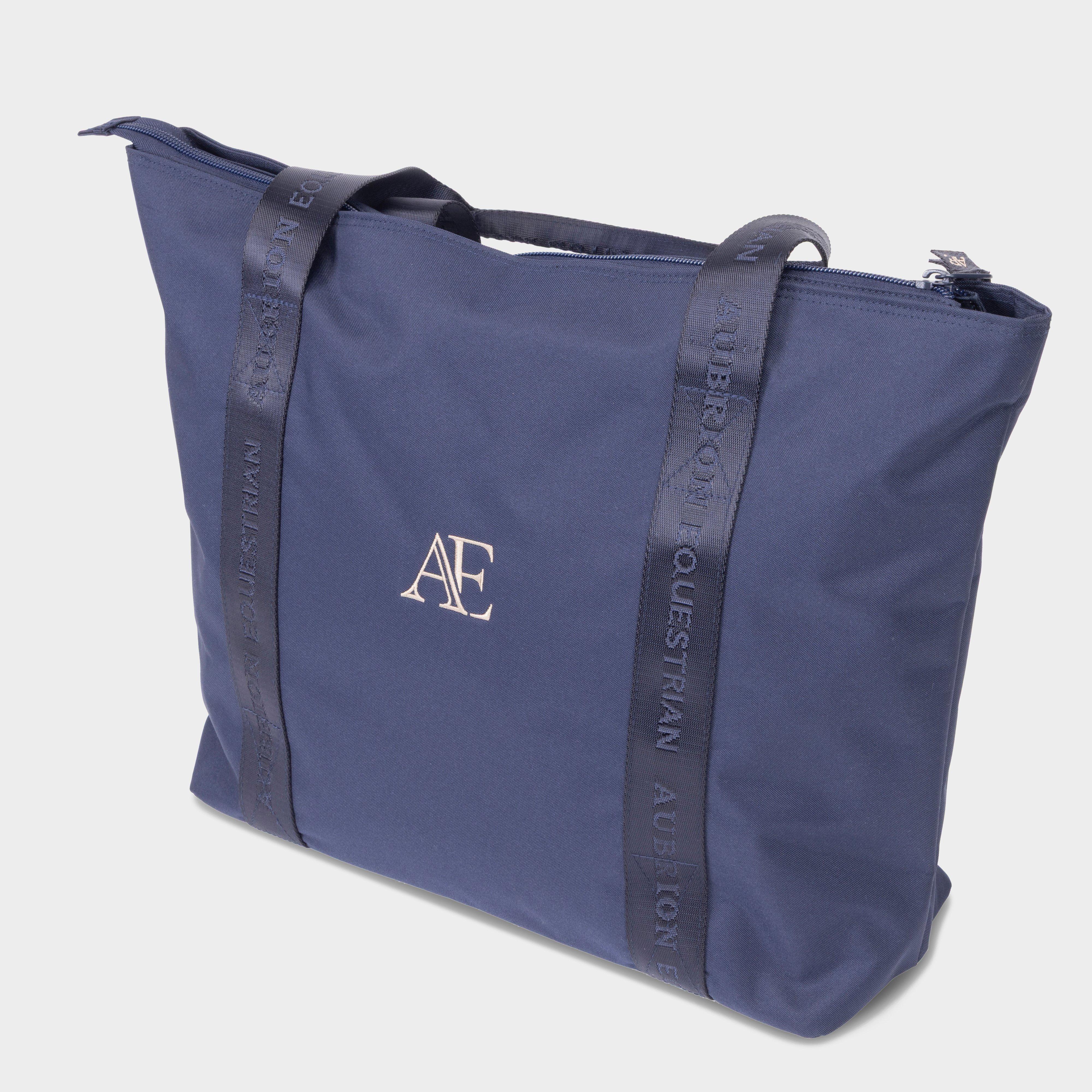 Equestrian Tote Bag Navy - Image 2