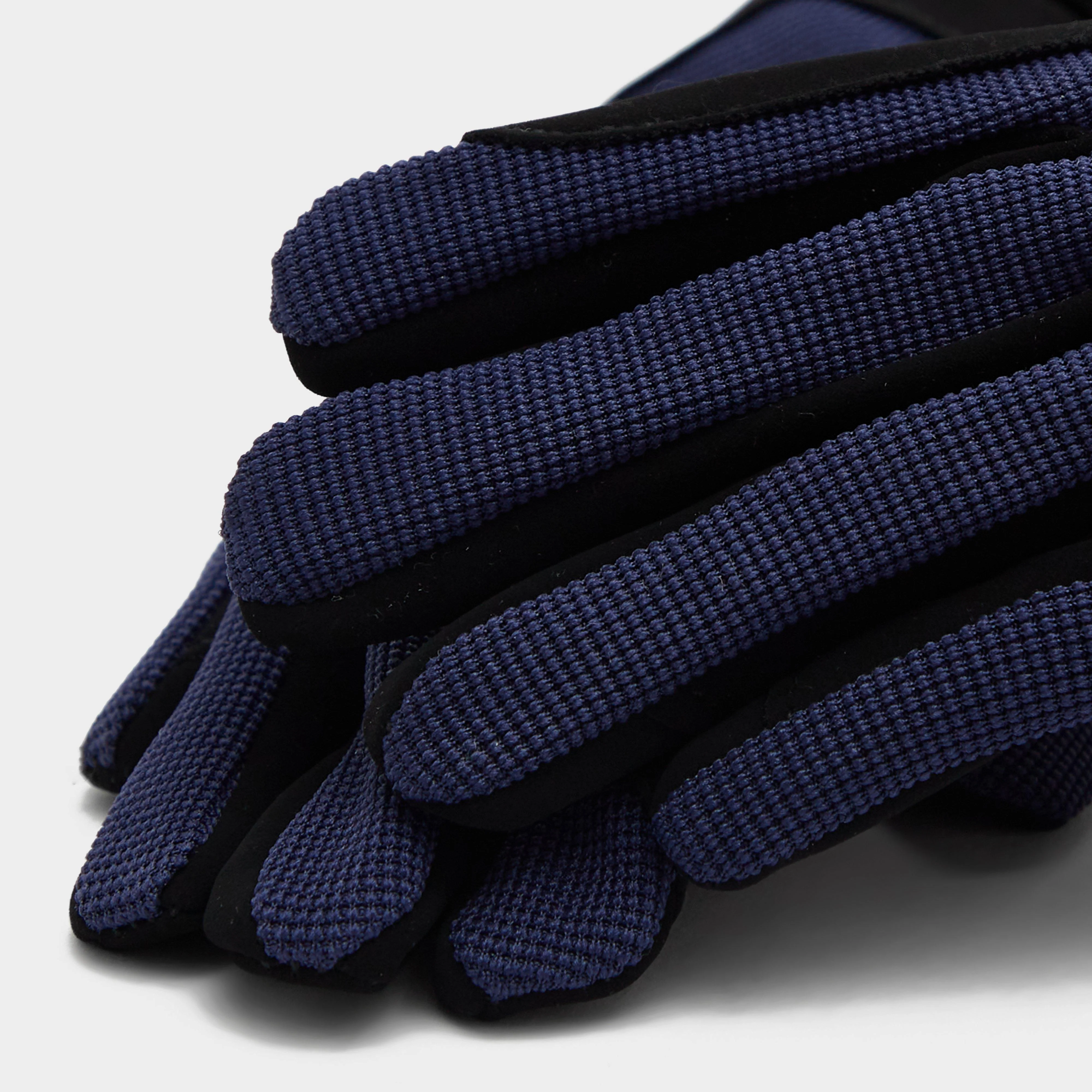 Kids’ Mesh Riding Gloves Navy - Image 3