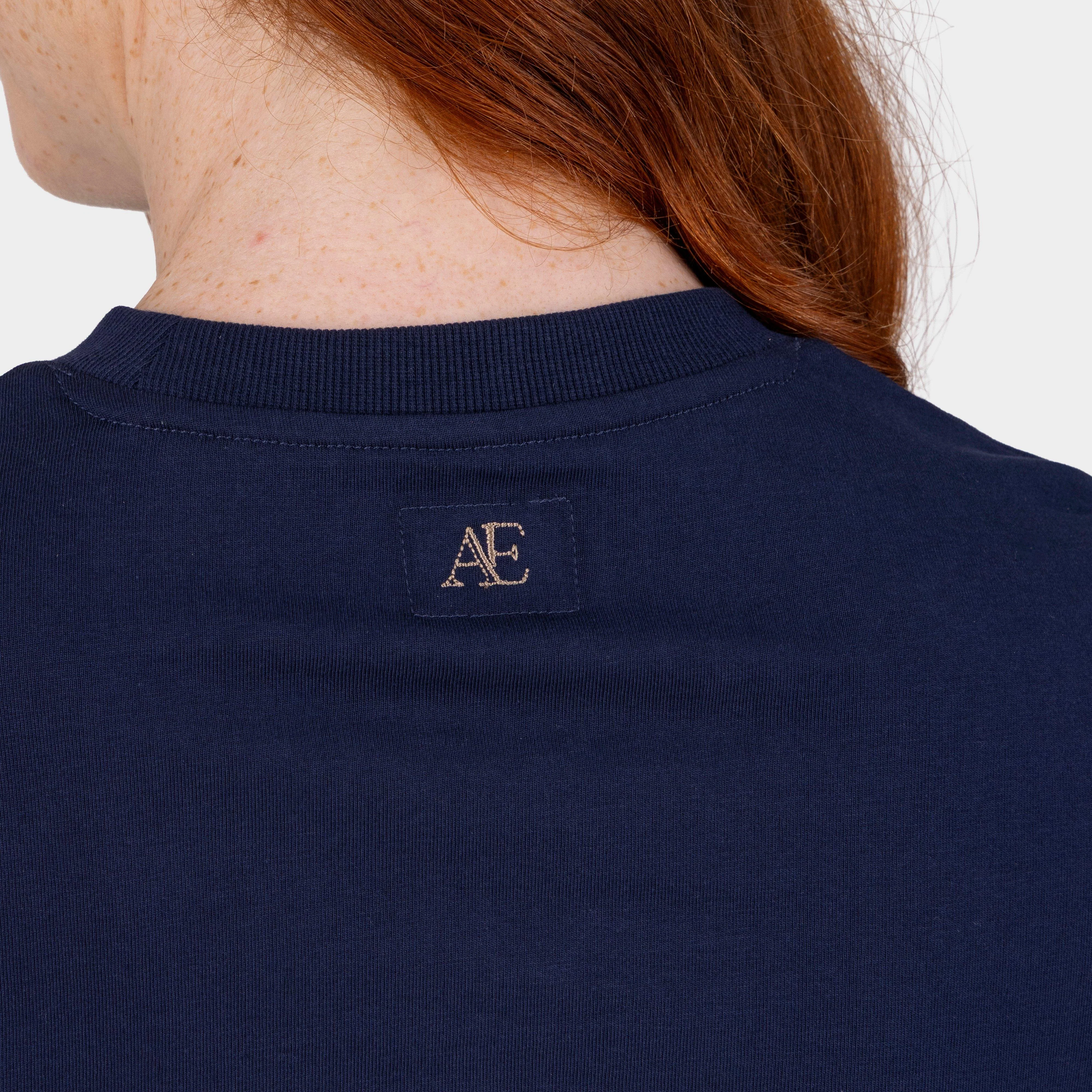 Women’s Equestrian T-Shirt Midnight - Image 4
