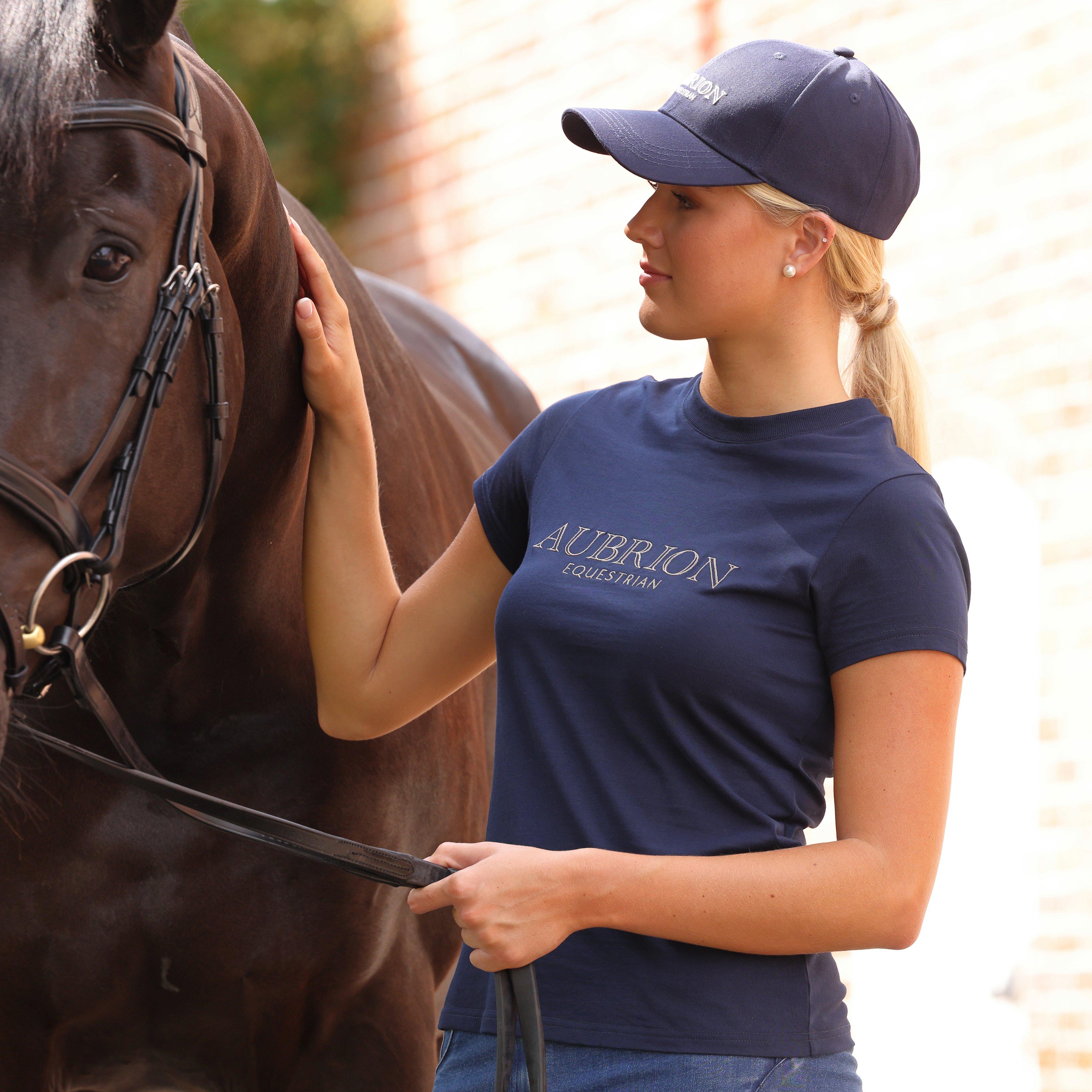 Women’s Equestrian T-Shirt Midnight - Image 7