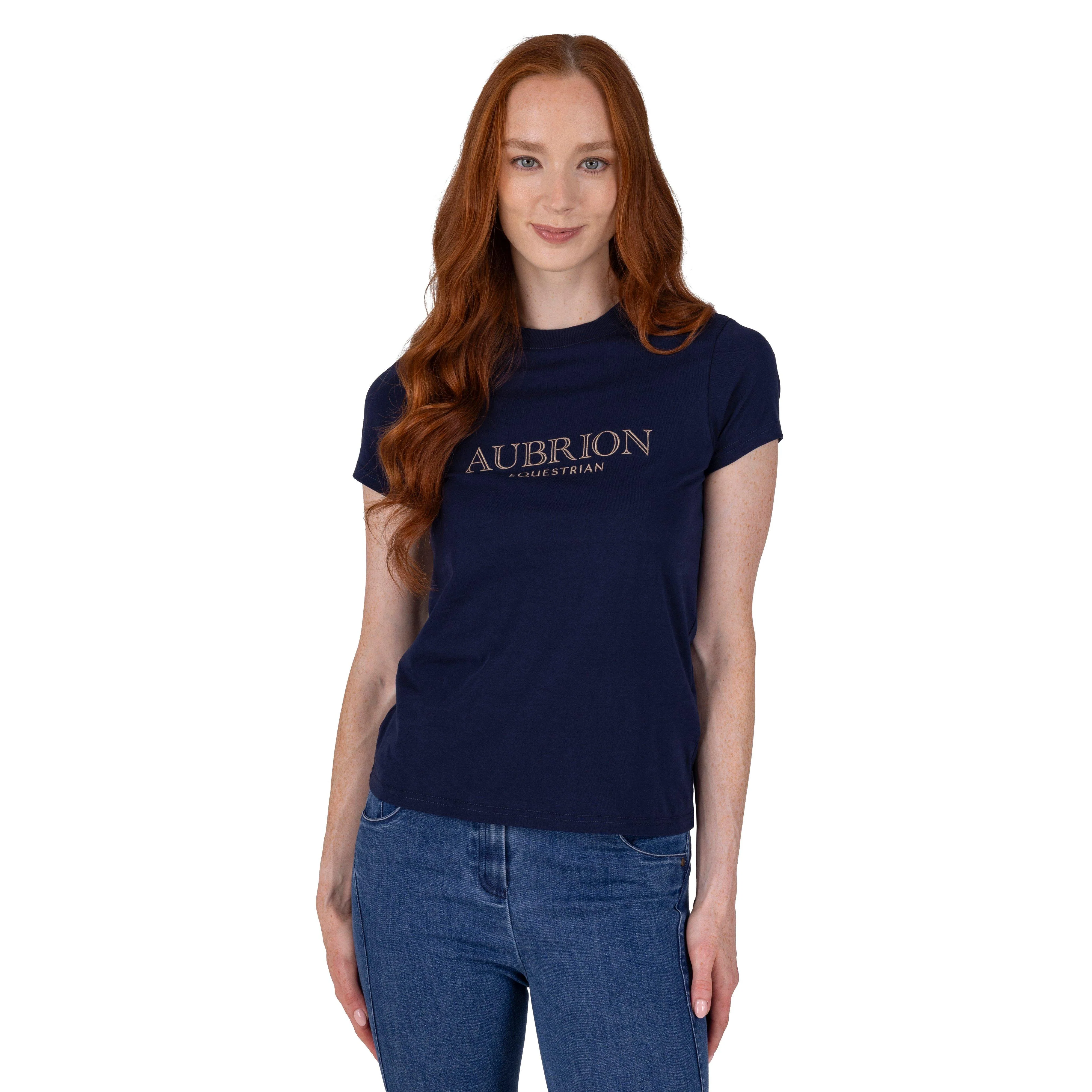 Women’s Equestrian T-Shirt Midnight - Image 8