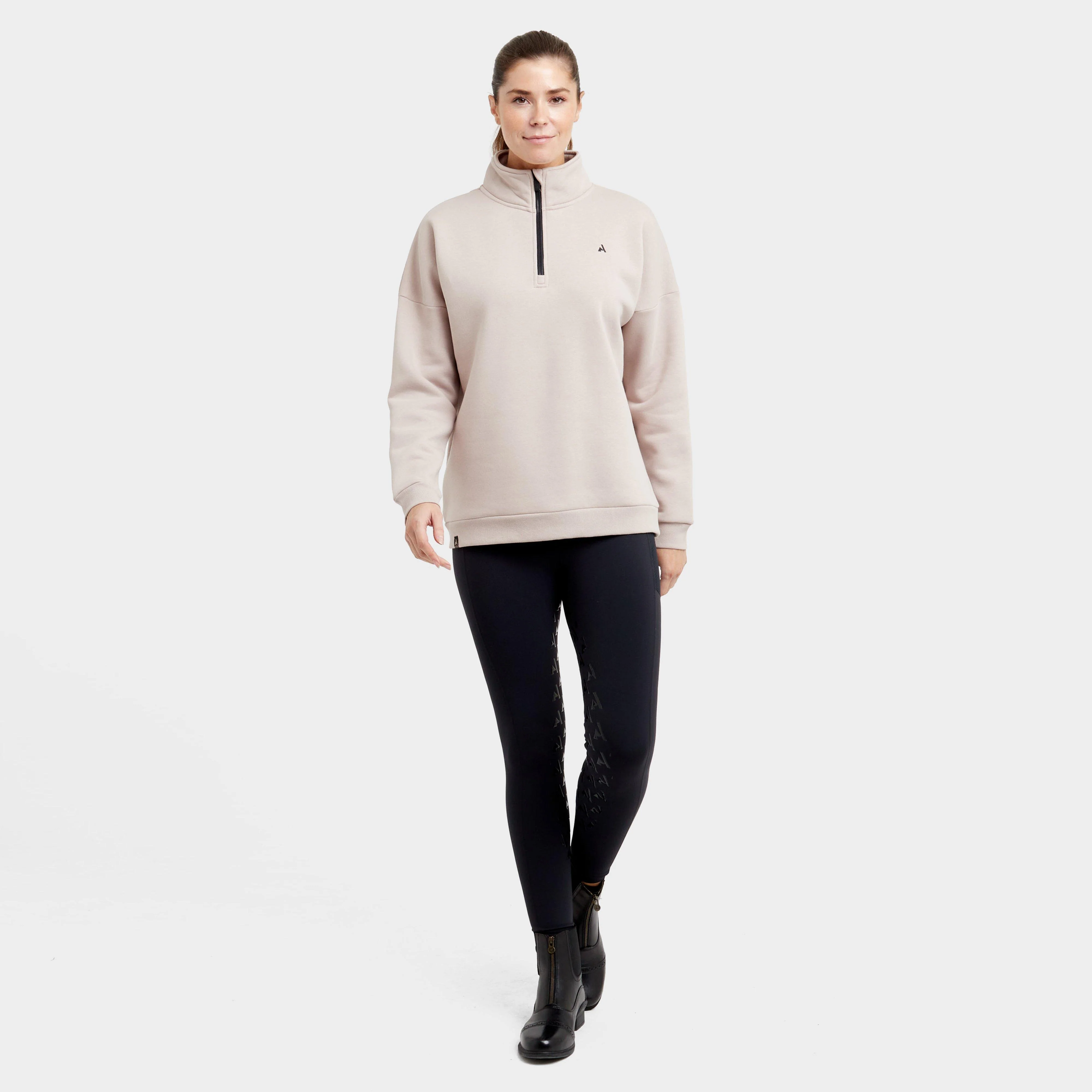 Women's React Half Zip Sweatshirt - Image 3