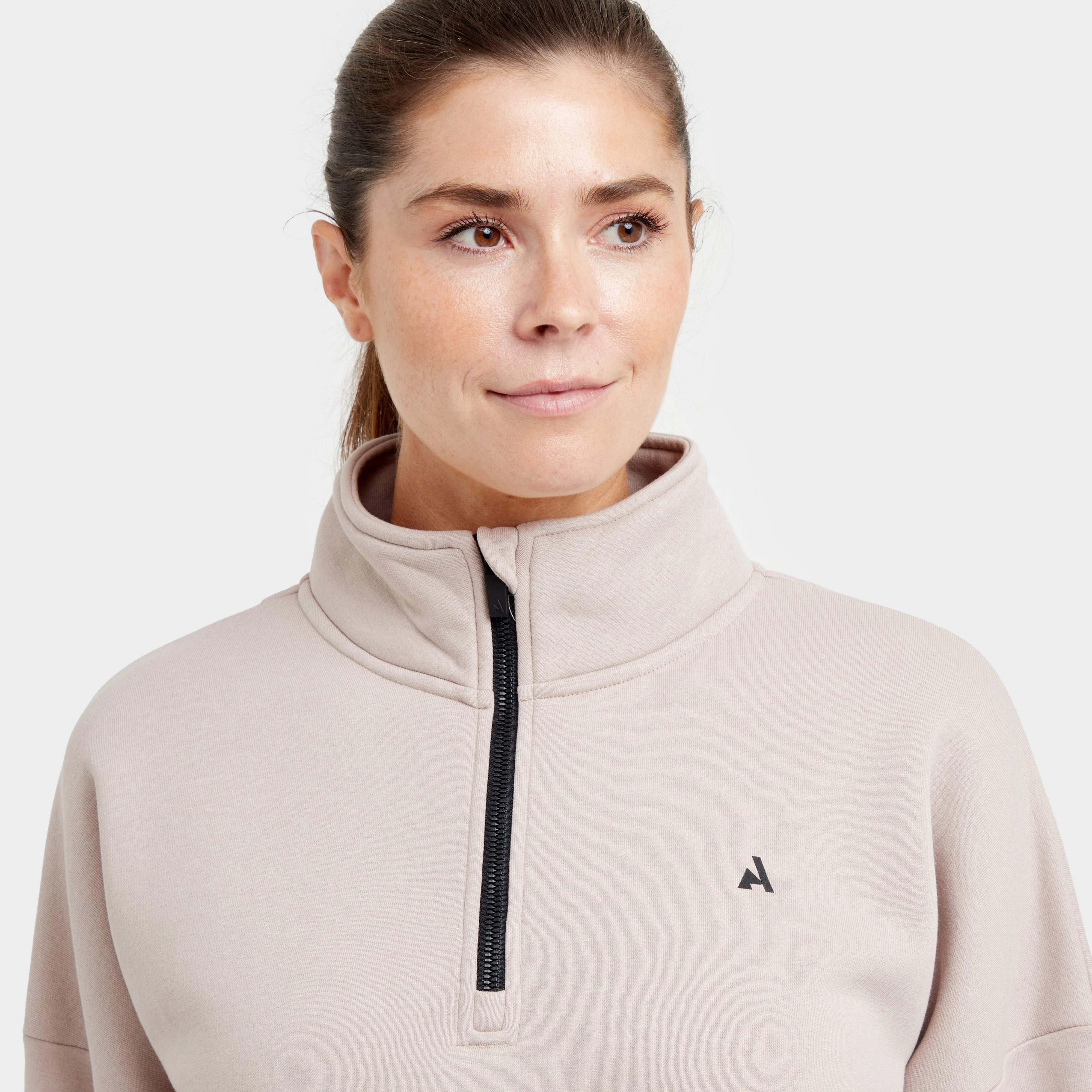Women's React Half Zip Sweatshirt - Image 4