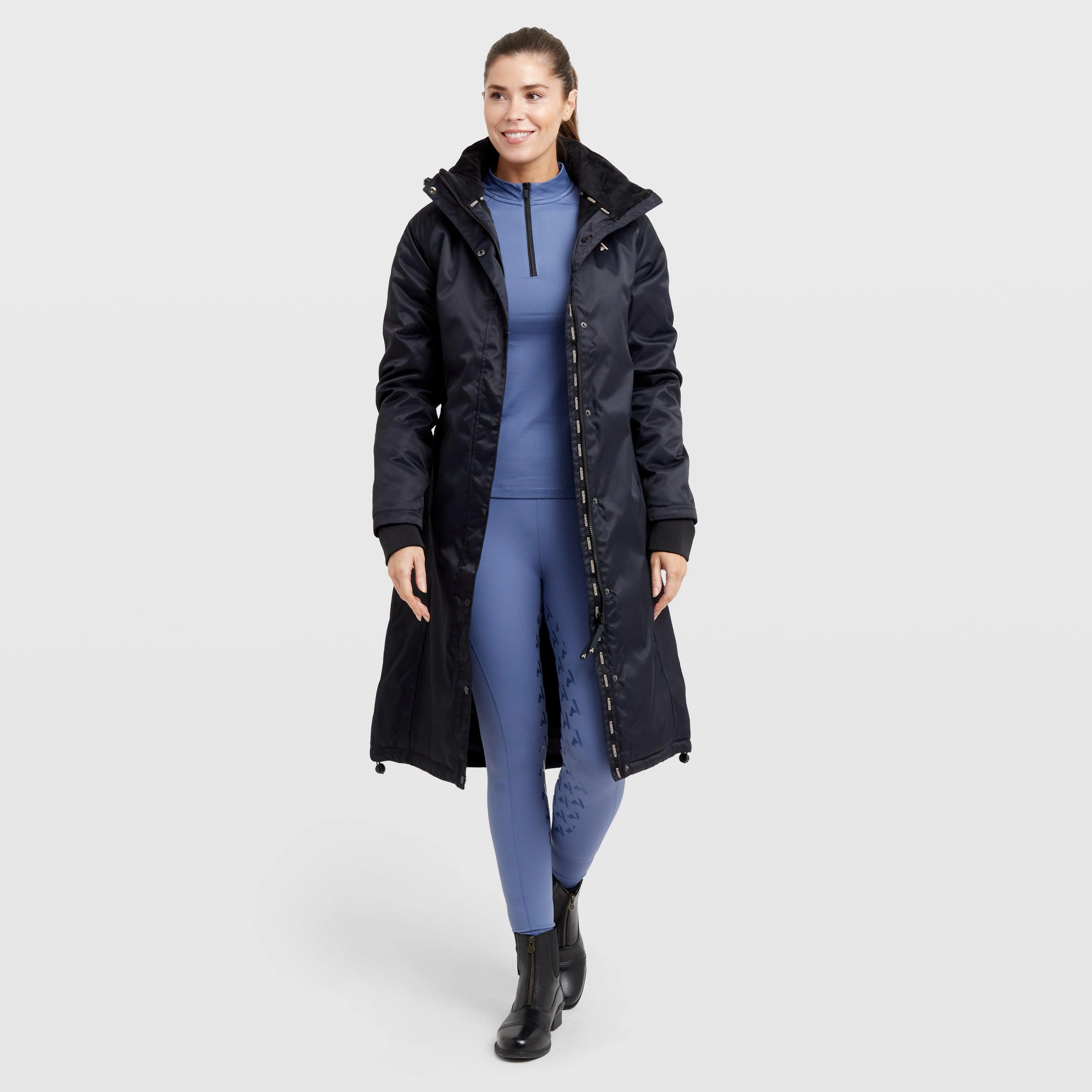 Women’s React Long Coat - Image 3