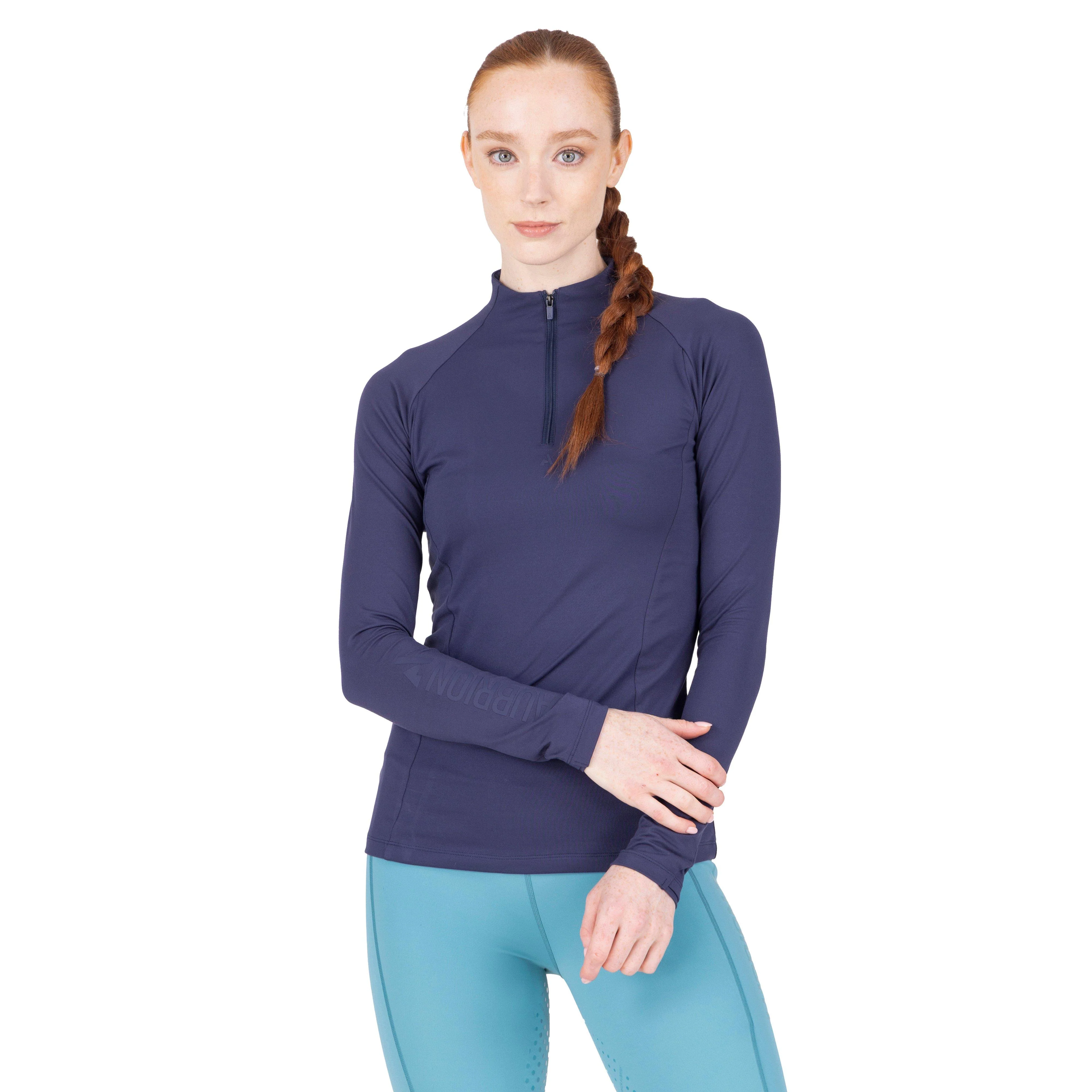 Women's React Long Sleeve Base Layer Midnight - Image 8