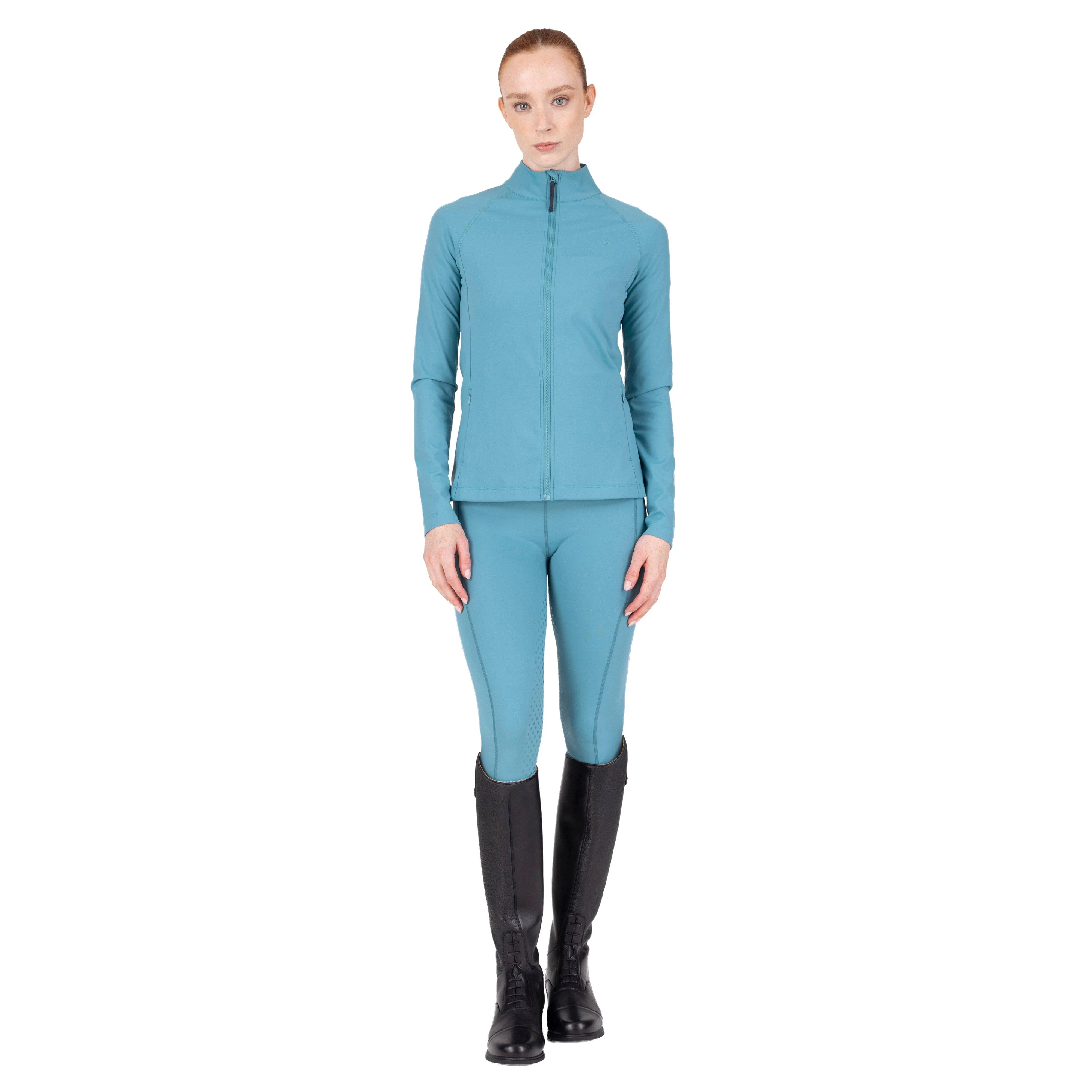 Women’s React Non-Stop Riding Tights Haze - Image 8