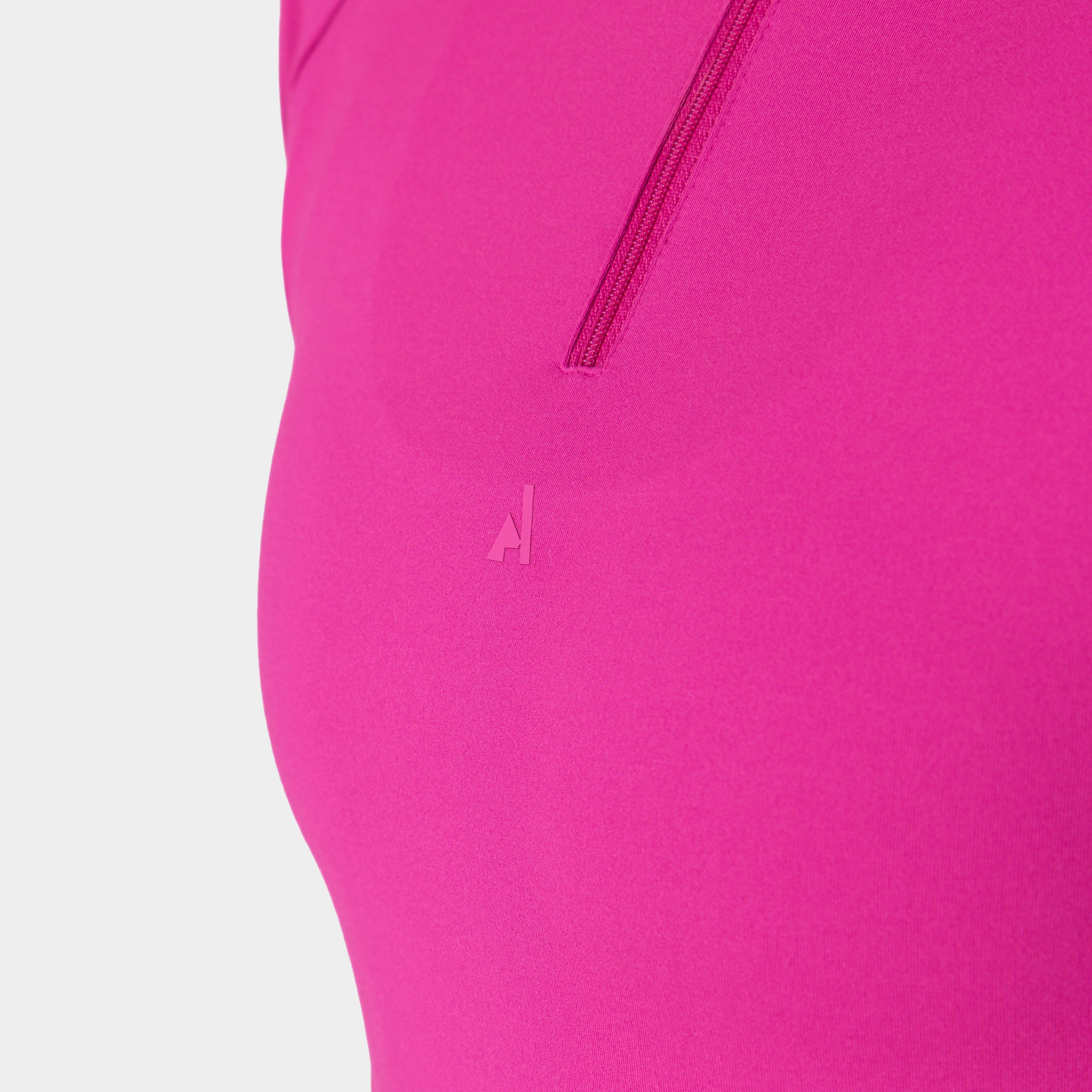 Women's React Short Sleeve Base Layer Fuchsia - Image 4
