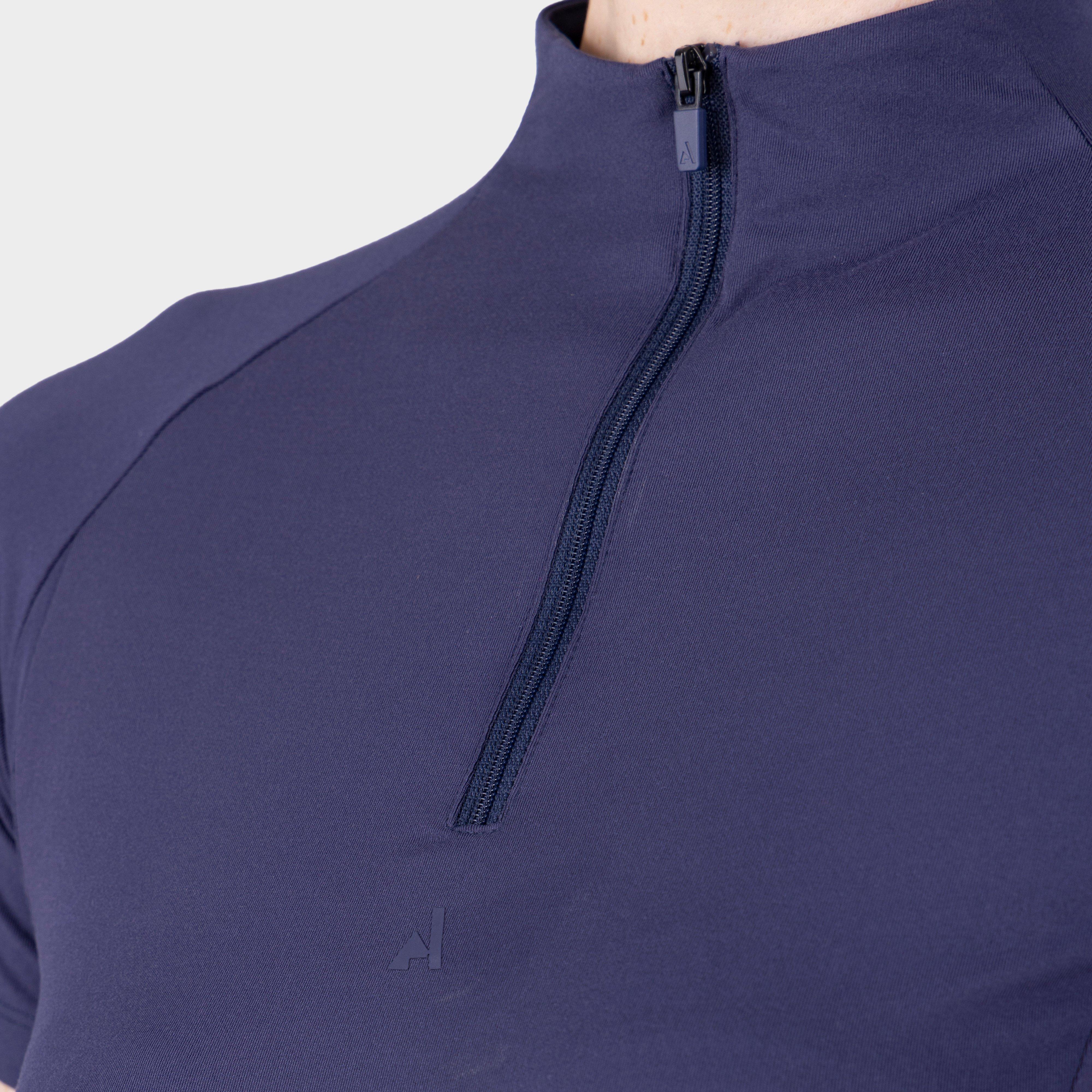 Women's React Short Sleeve Base Layer Midnight - Image 3