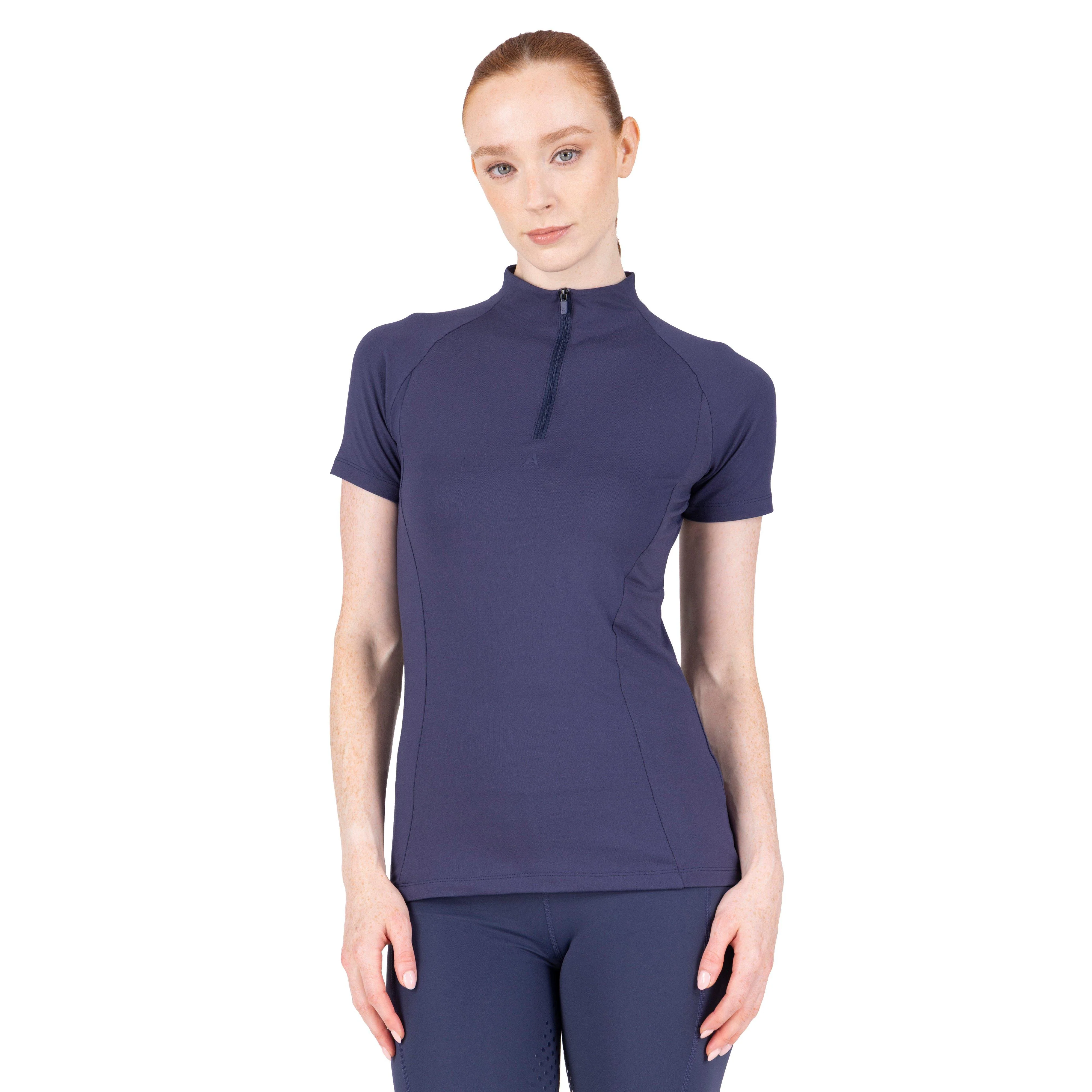 Women's React Short Sleeve Base Layer Midnight - Image 6