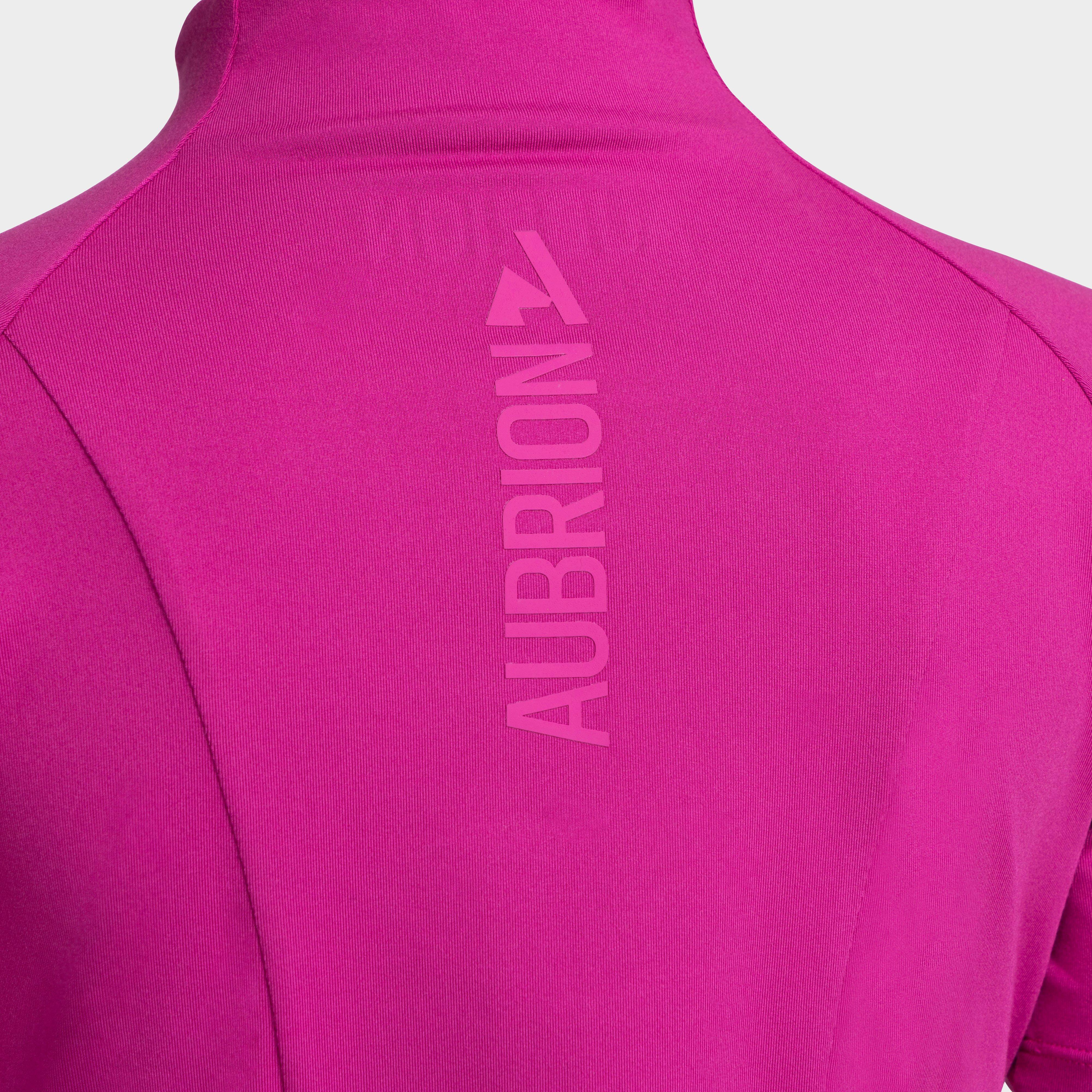 Young Rider React Short Sleeve Base Layer Fuchsia - Image 5