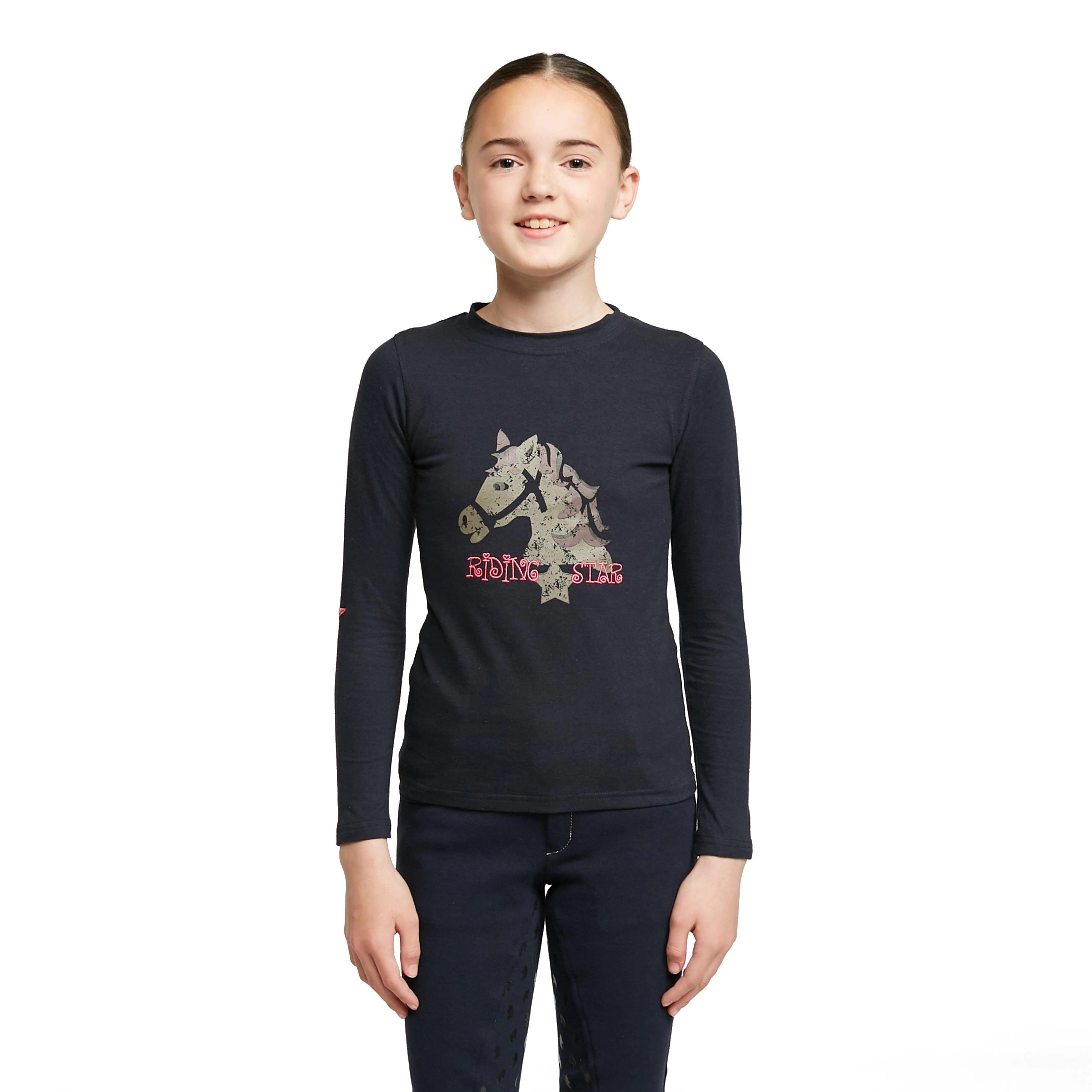 Kids’ Riding Star Long Sleeve Top - Image 7