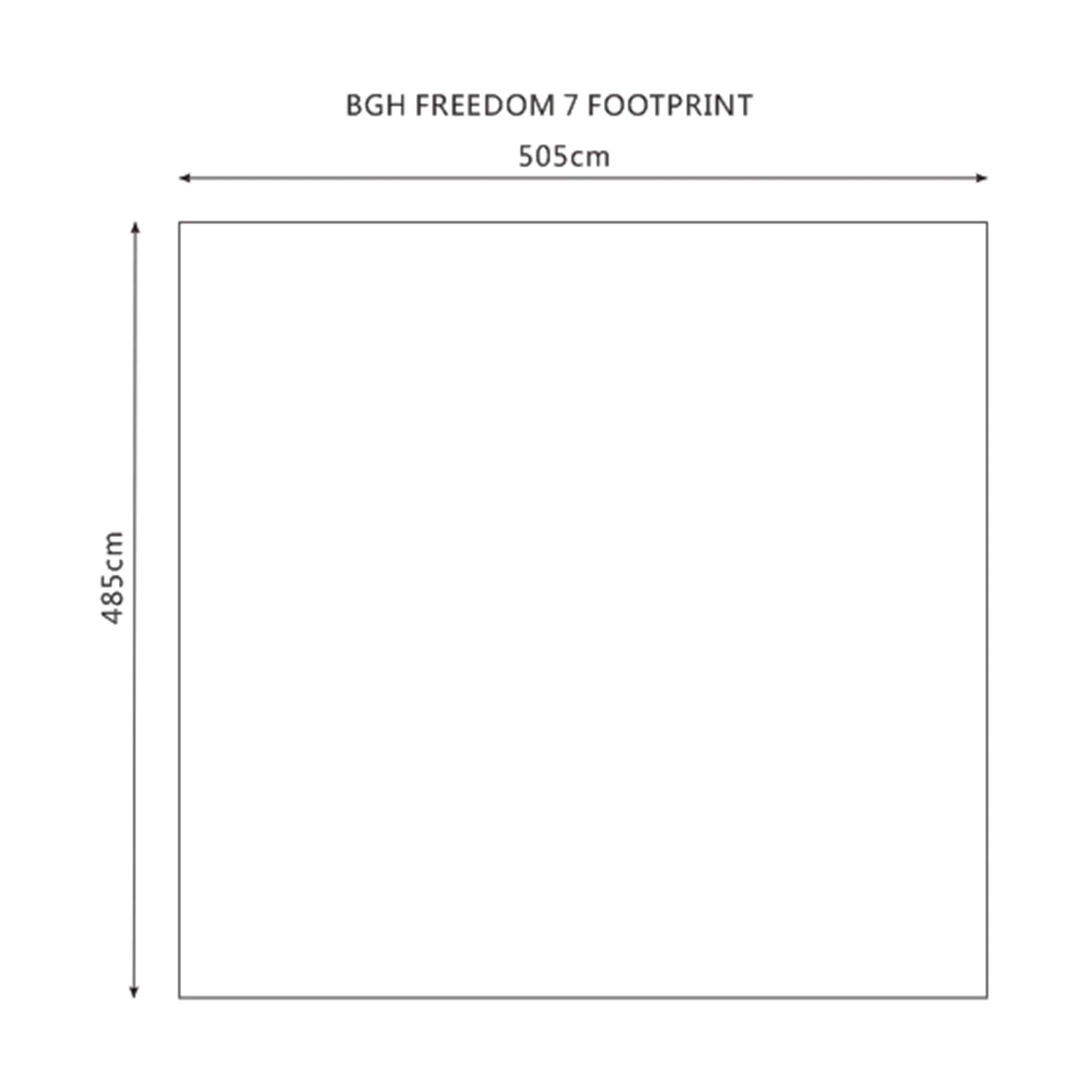 Freedom 7 Tent Footprint - Image 2