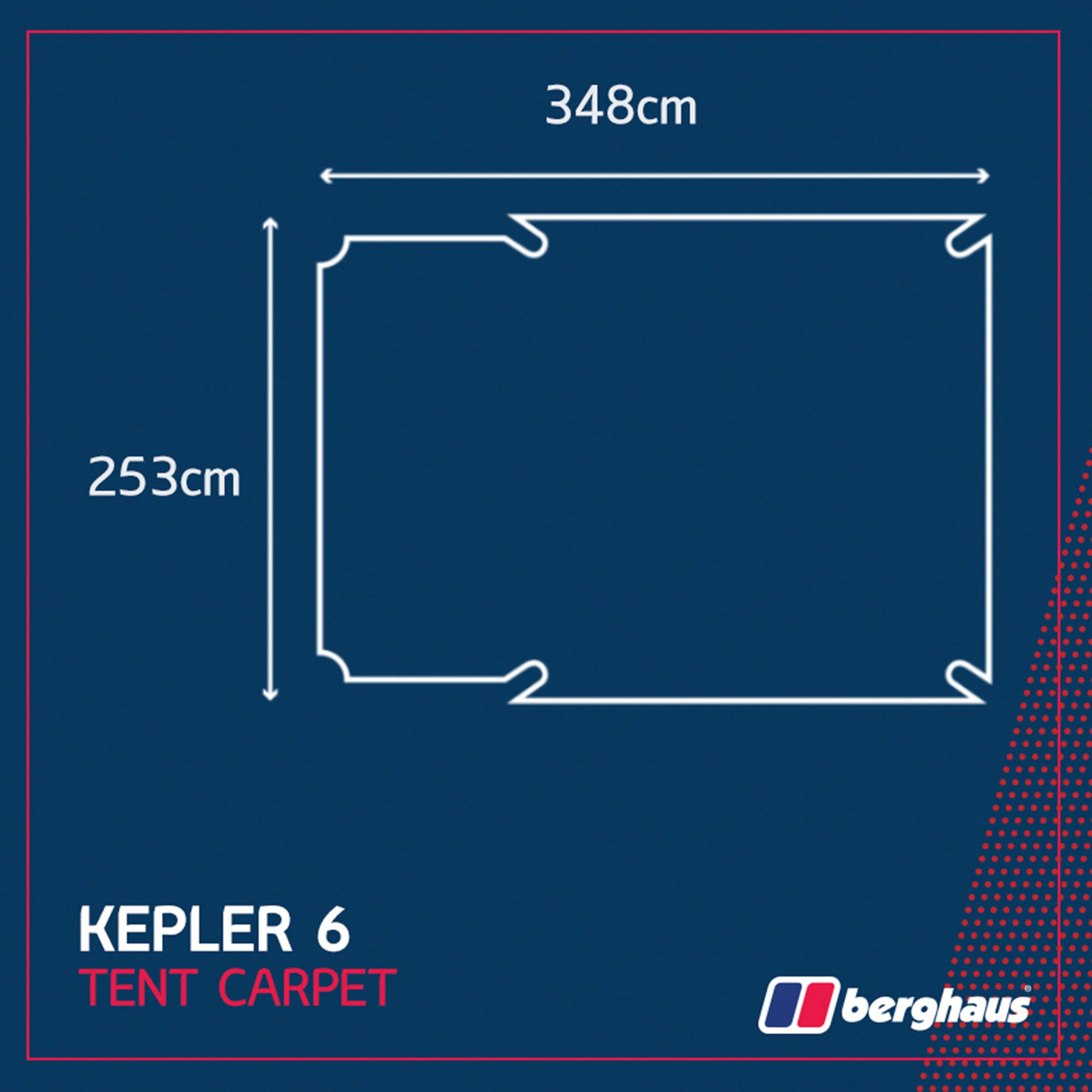 Kepler 6 Tent Carpet - Image 2