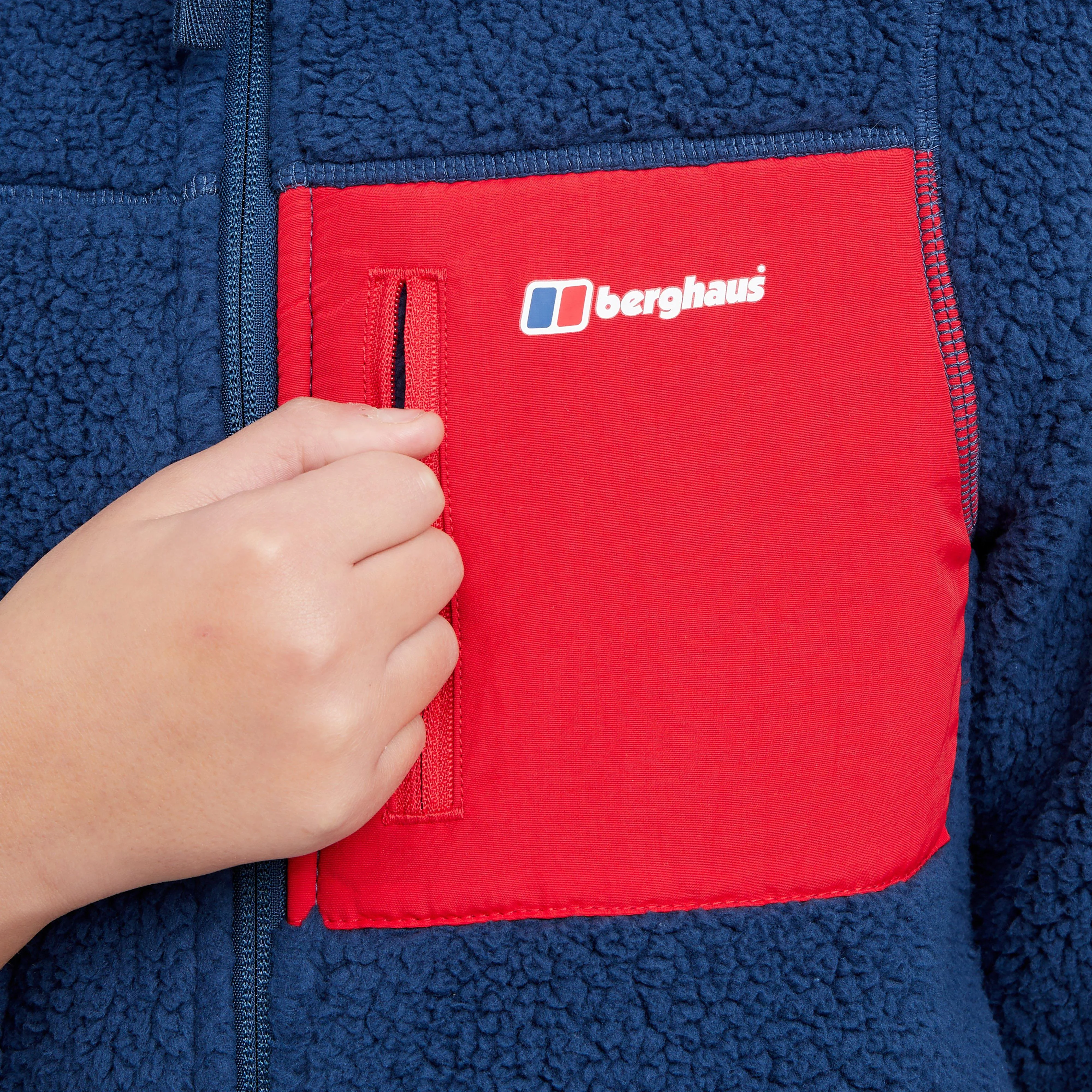 Kids’ Stirlin Borg Full Zip Fleece - Image 4