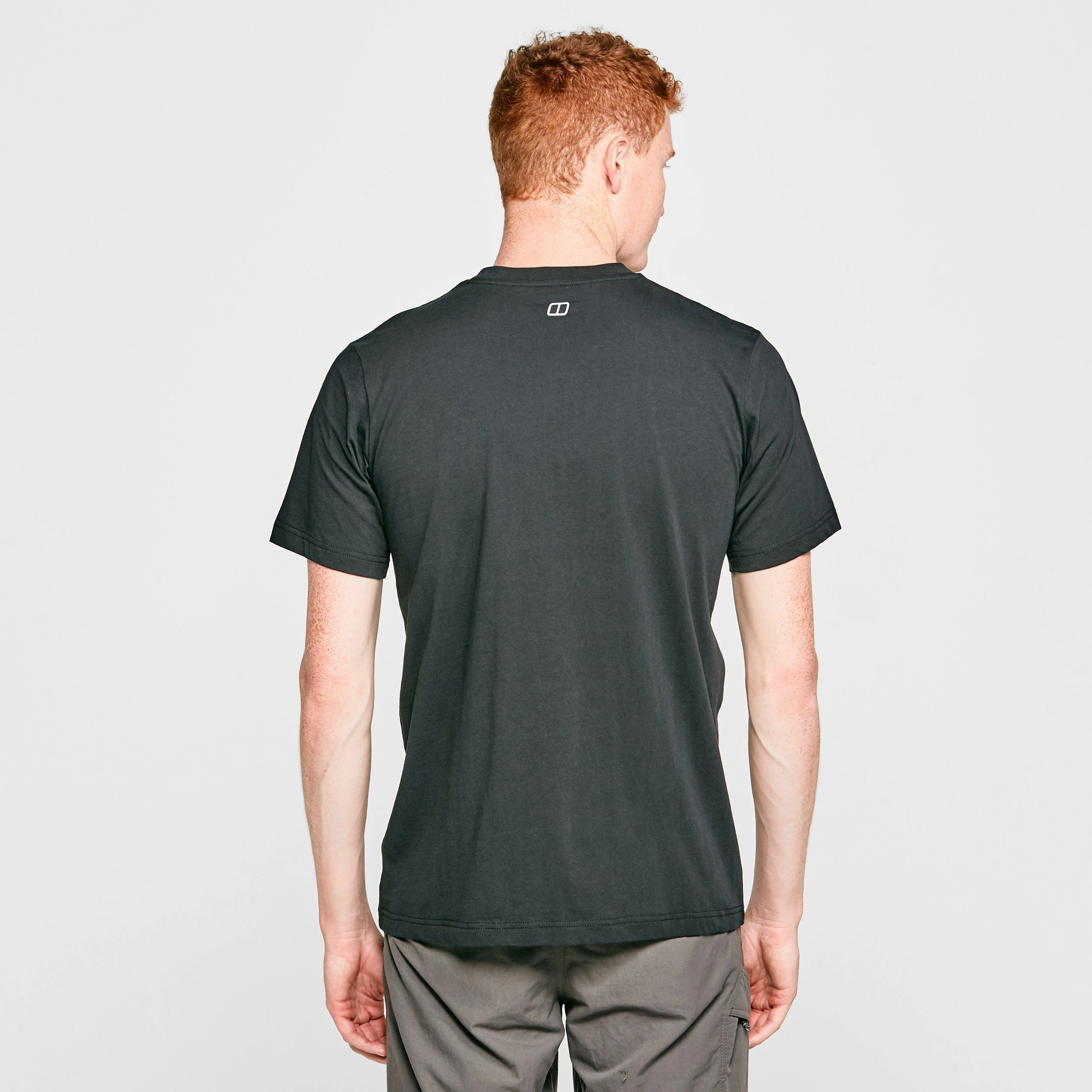 Men's Abstract Mountain T-Shirt - Image 2