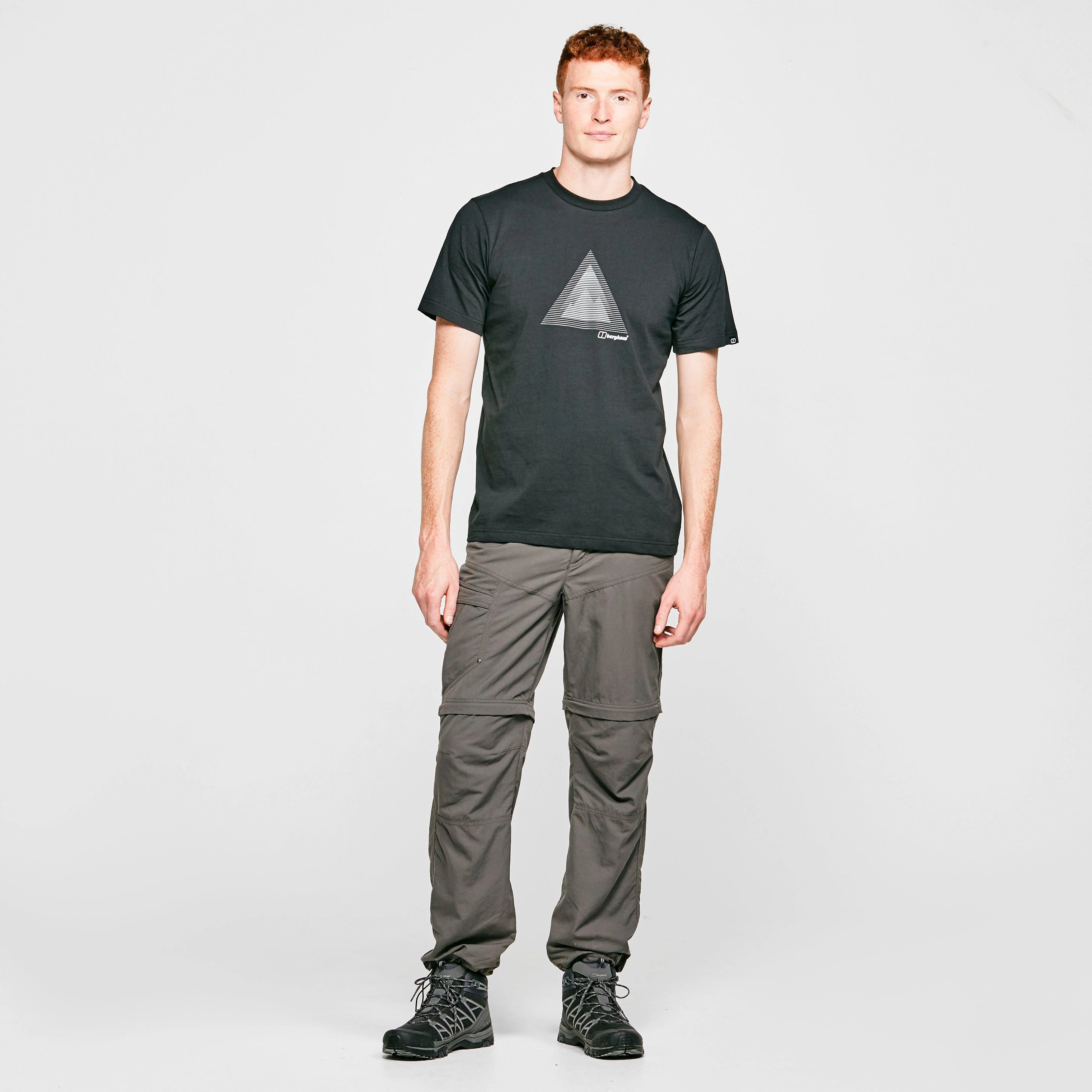 Men's Abstract Mountain T-Shirt - Image 3
