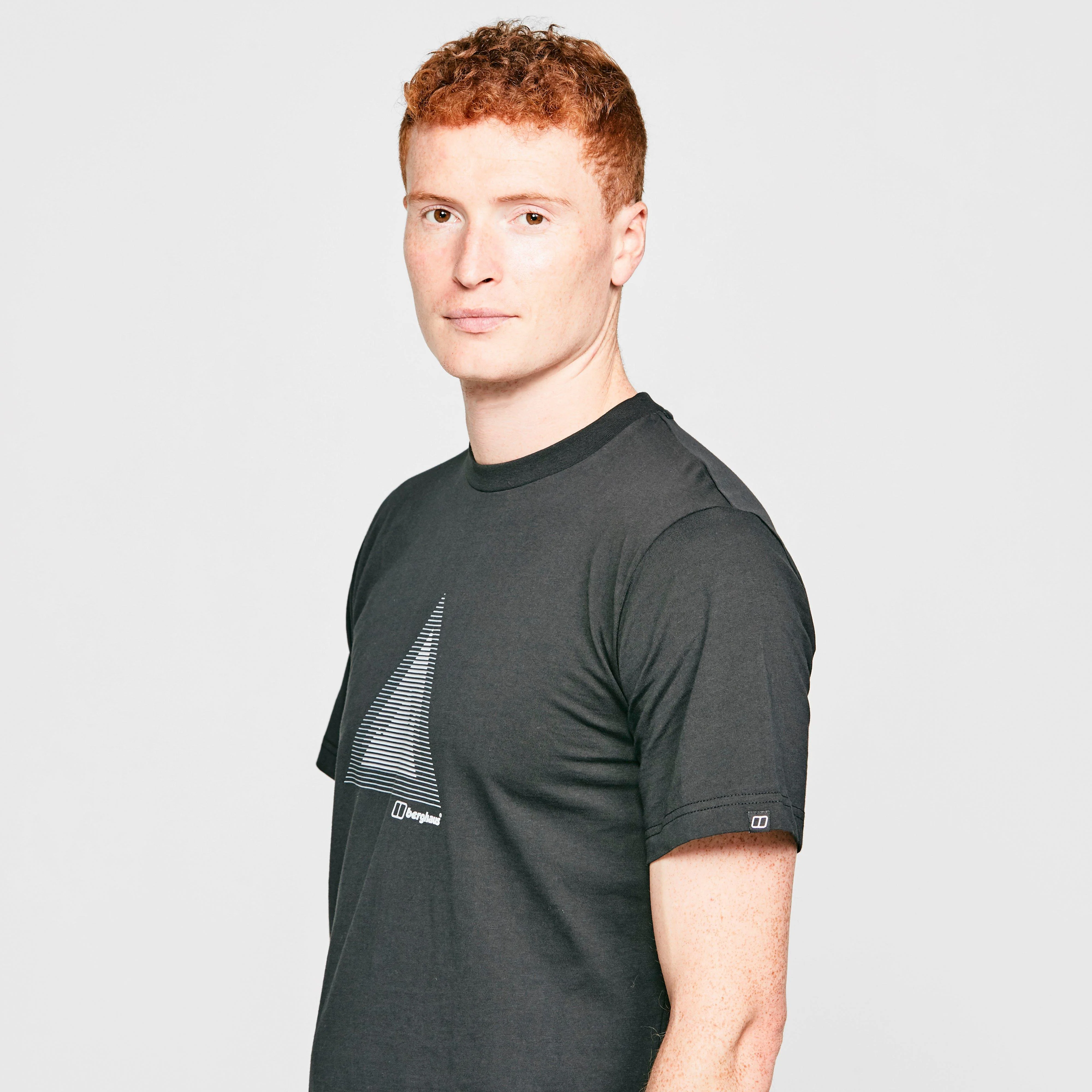 Men's Abstract Mountain T-Shirt - Image 5
