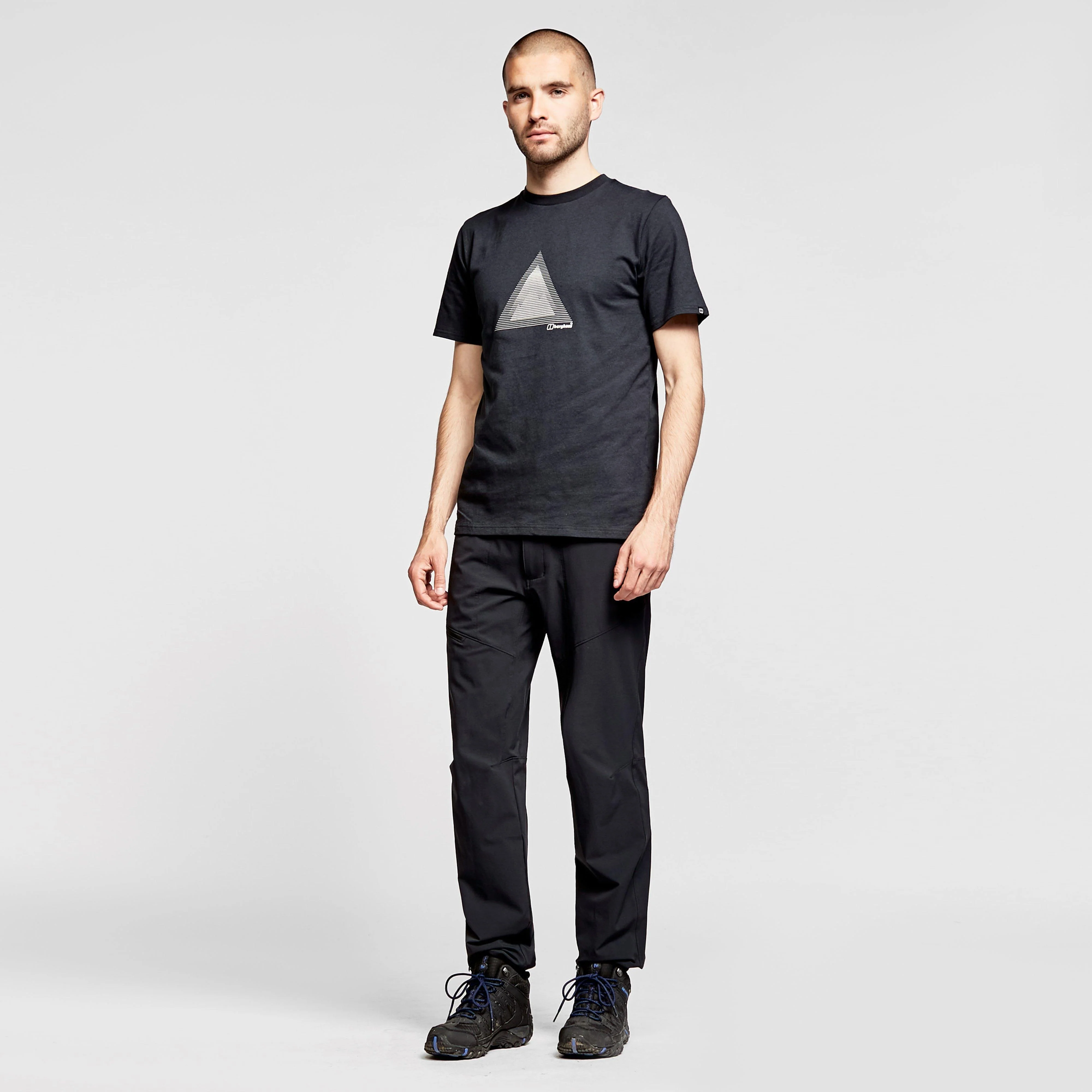 Men's Abstract Mountain T-Shirt - Image 3