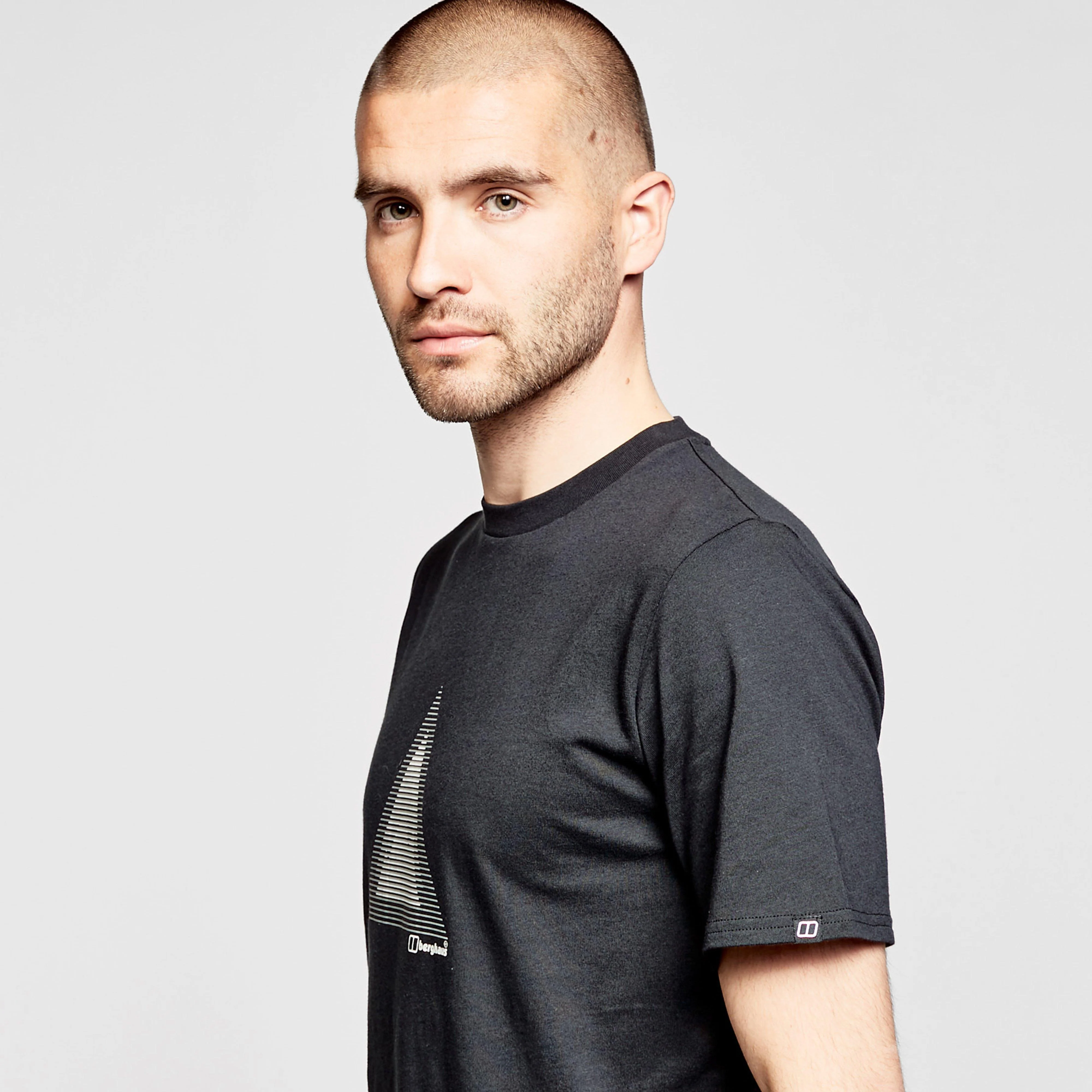 Men's Abstract Mountain T-Shirt - Image 5
