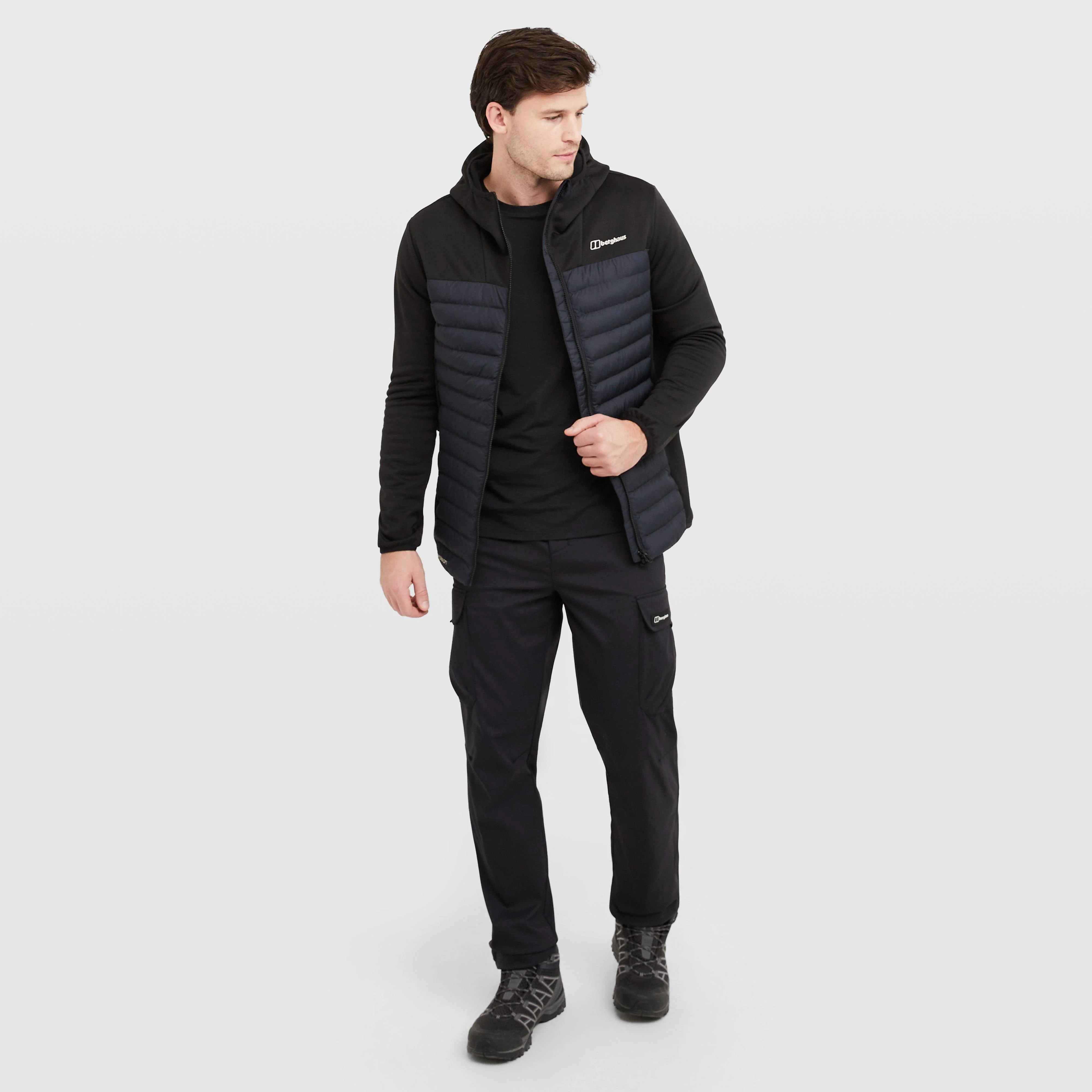 Men’s Vaskye Hooded Hybrid Jacket - Image 3