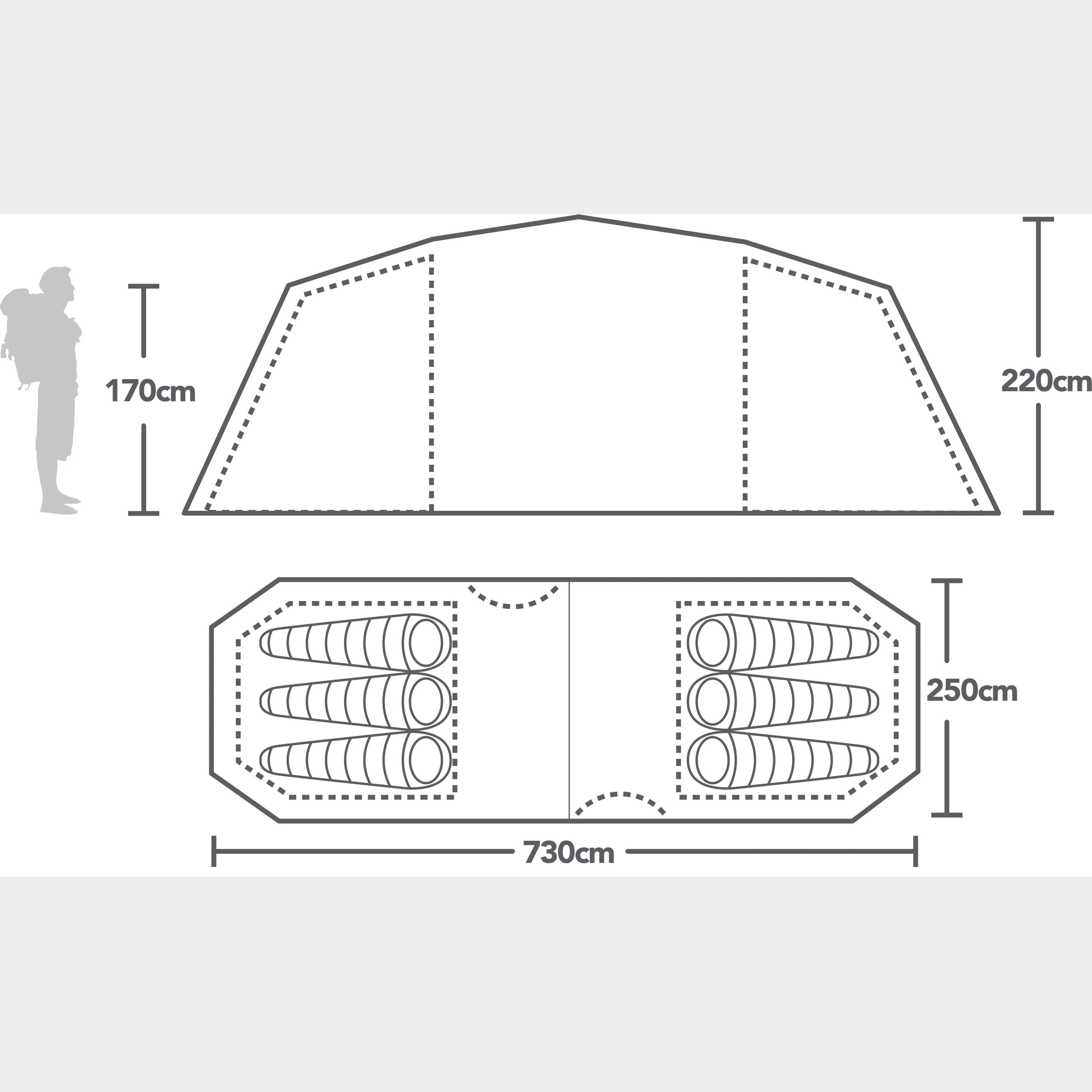 Refurbished Air 600 Nightfall Tent - Image 2