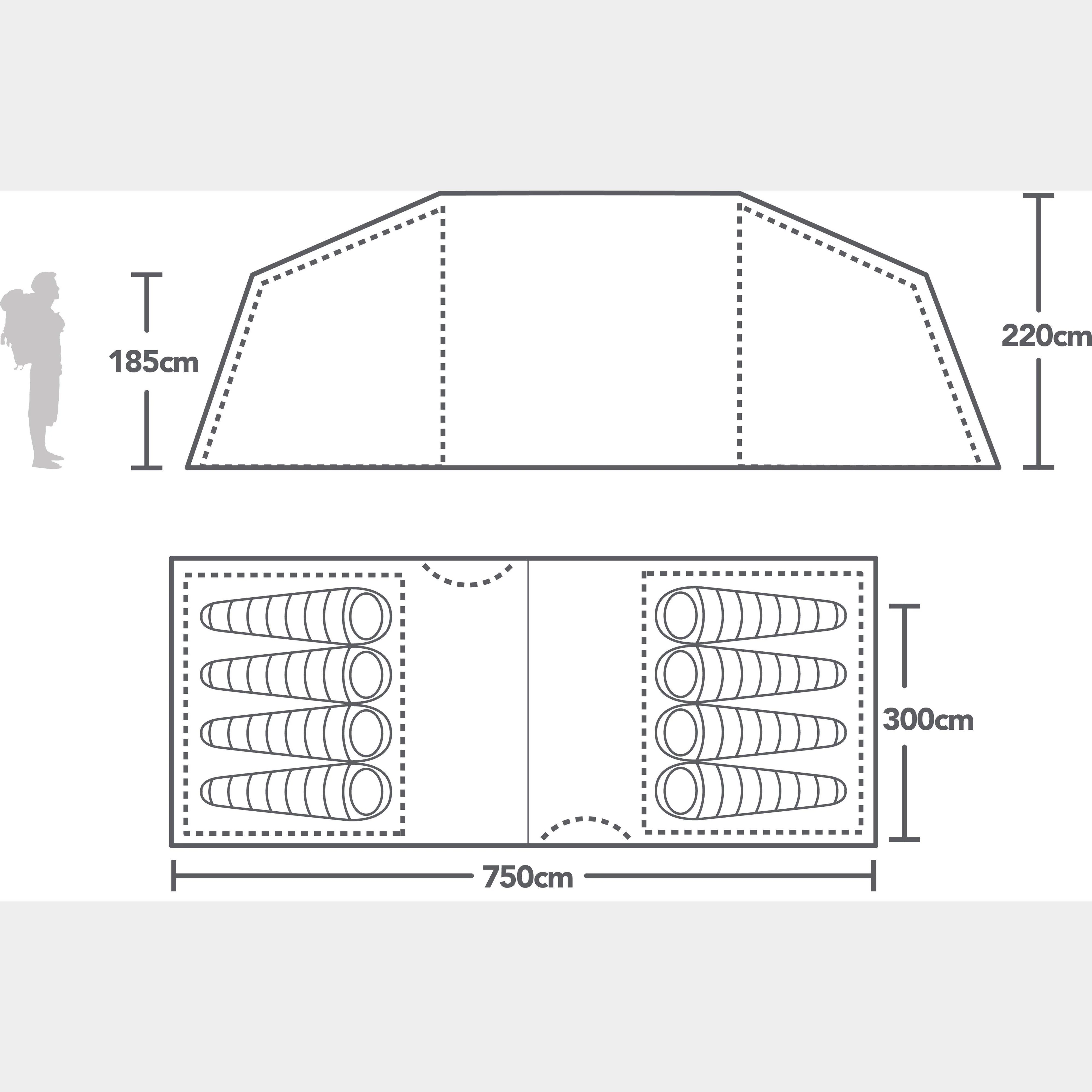 Refurbished Air 800 Nightfall® Tent - Image 2