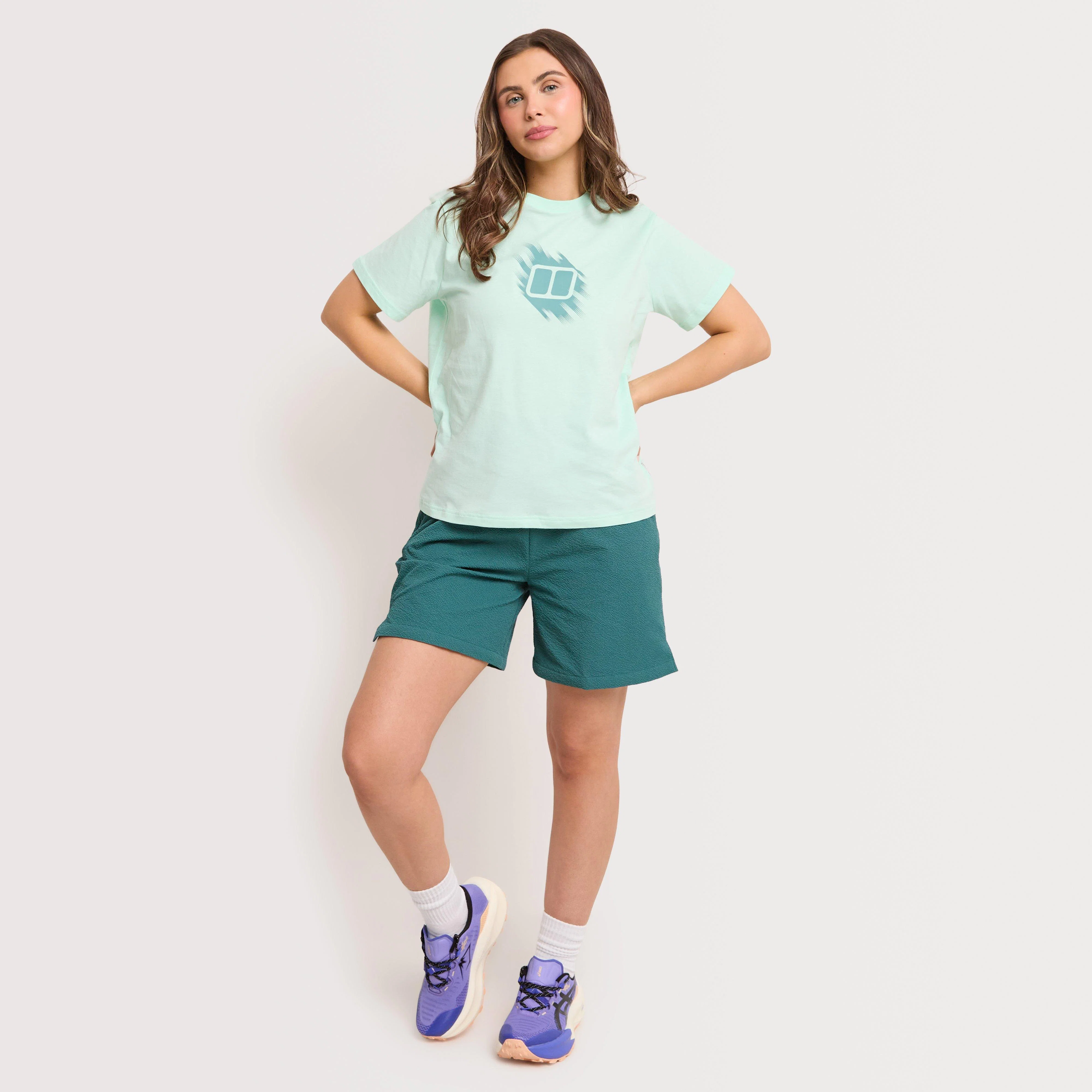 Women's Sketched Blocks Essential Tee - Image 2