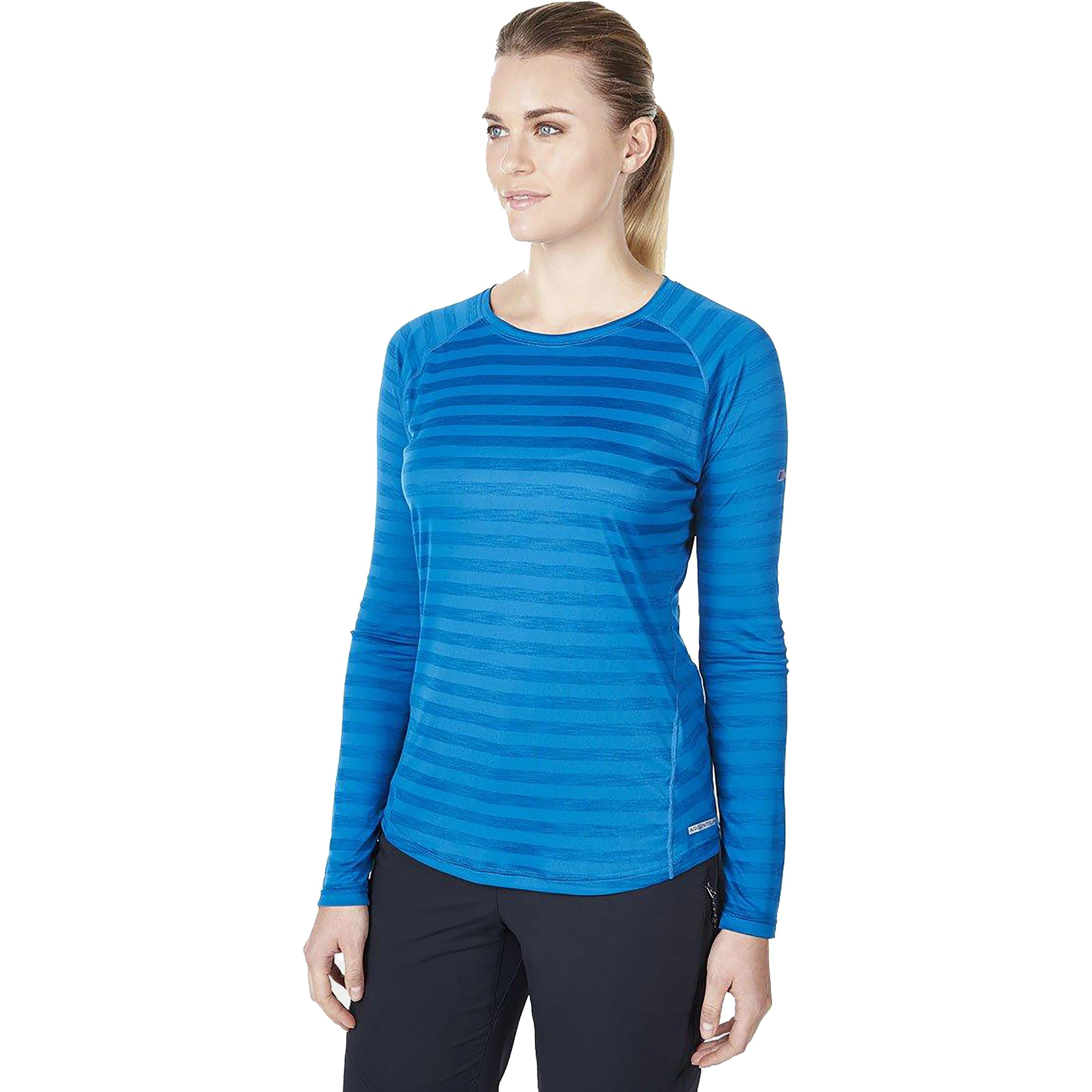 Women's Tech Tee Stripe LS - Image 5