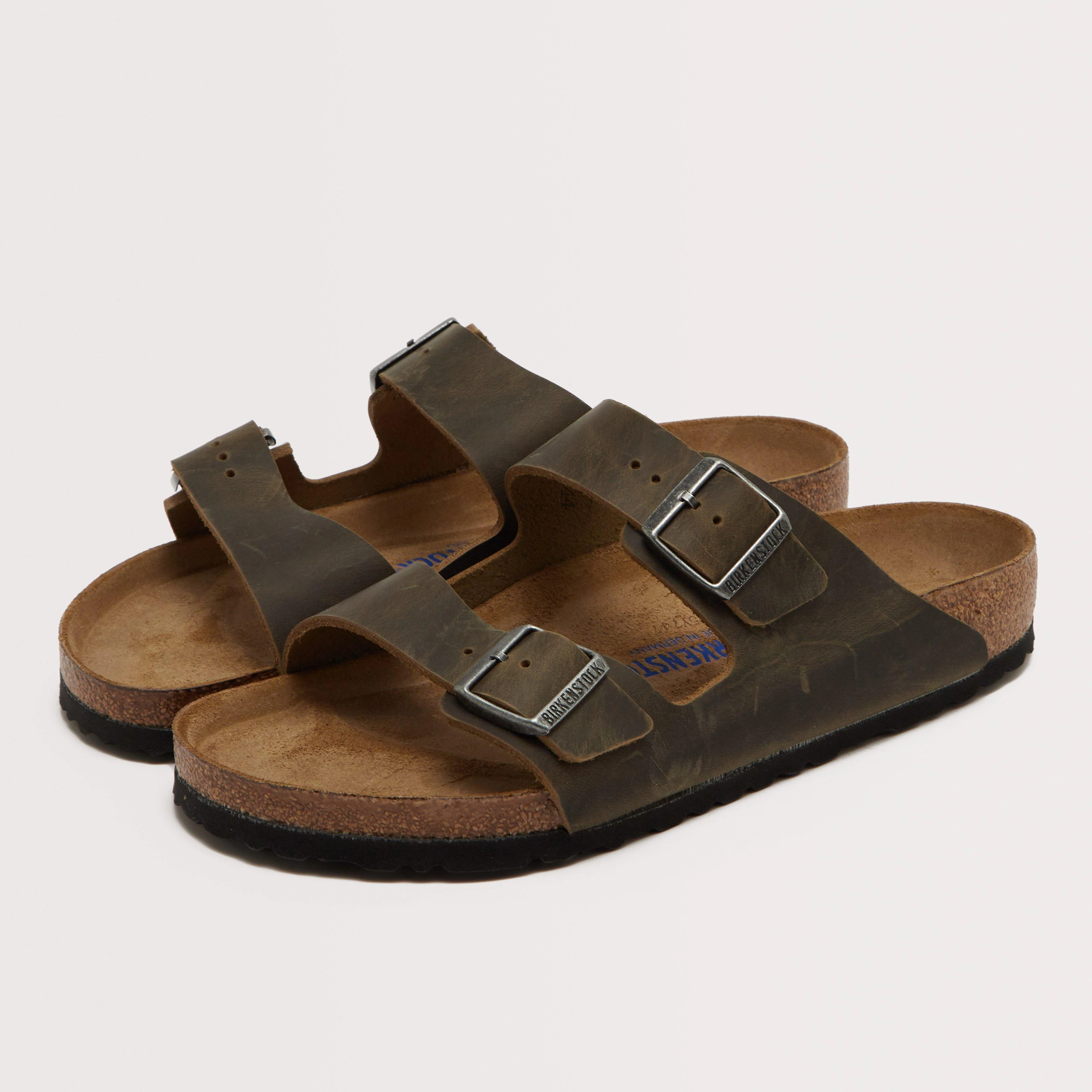 Men’s Arizona Oiled Leather Sandals - Image 2