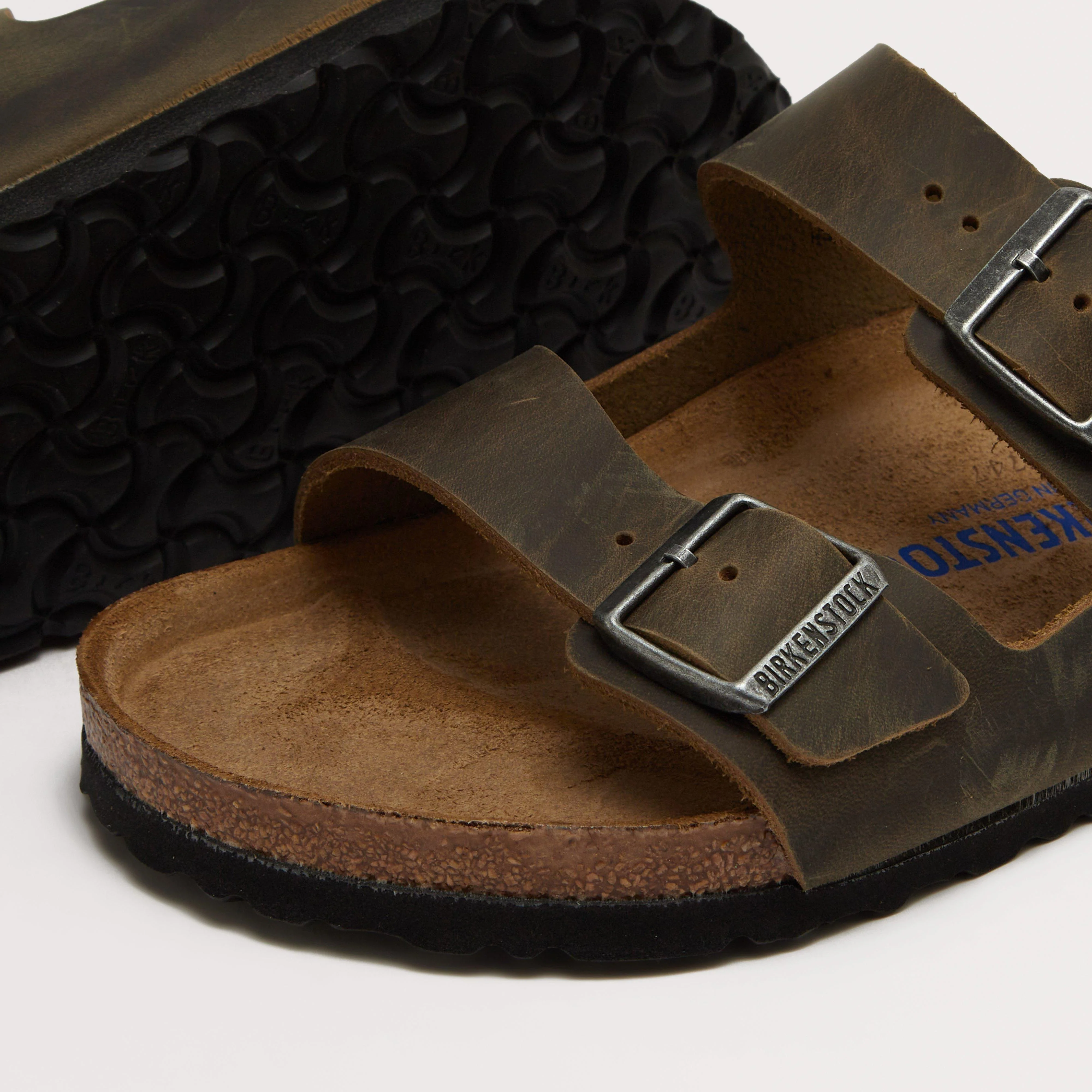 Men’s Arizona Oiled Leather Sandals - Image 4