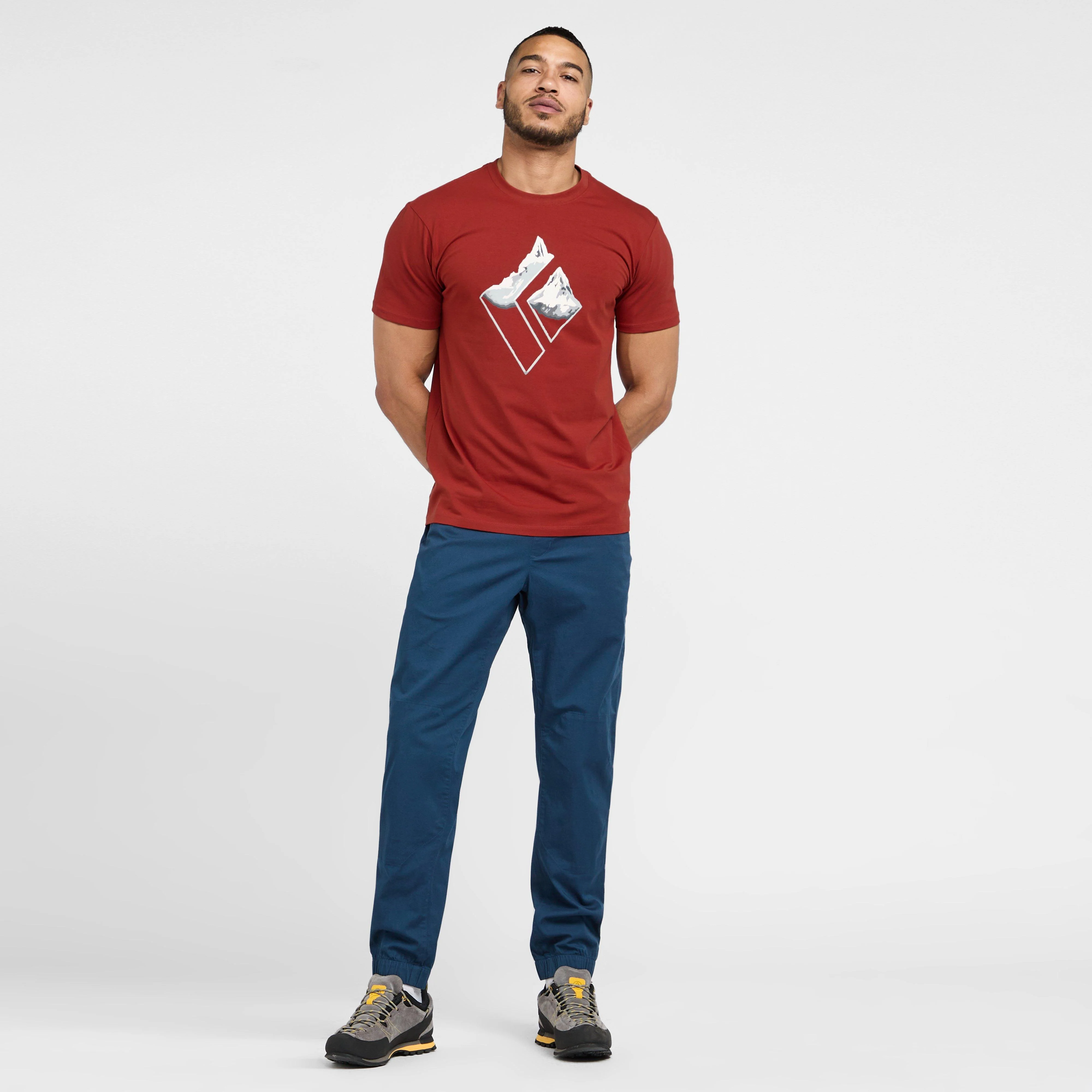 Men's Mountain Logo Short Sleeve T-Shirt - Image 3