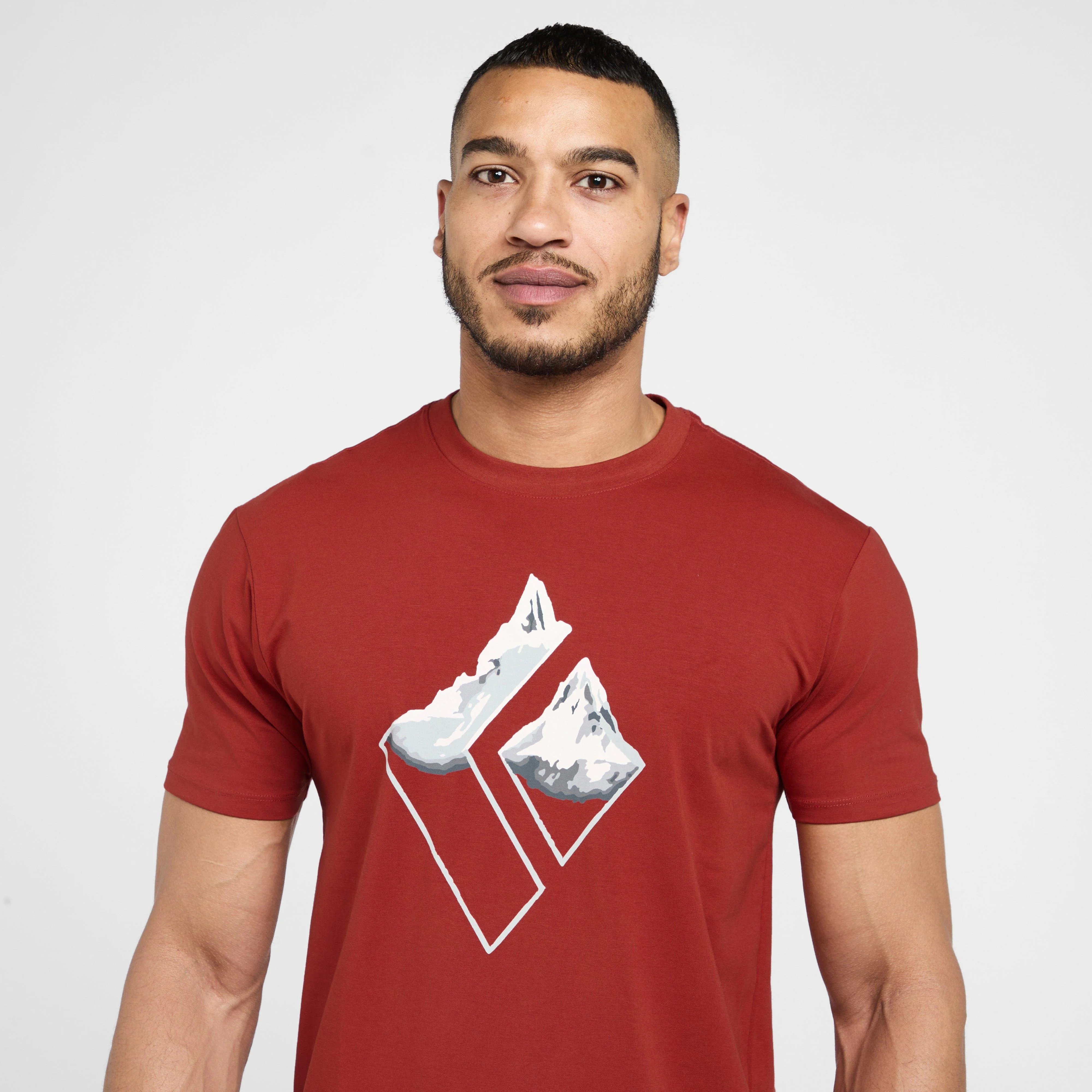 Men's Mountain Logo Short Sleeve T-Shirt - Image 4