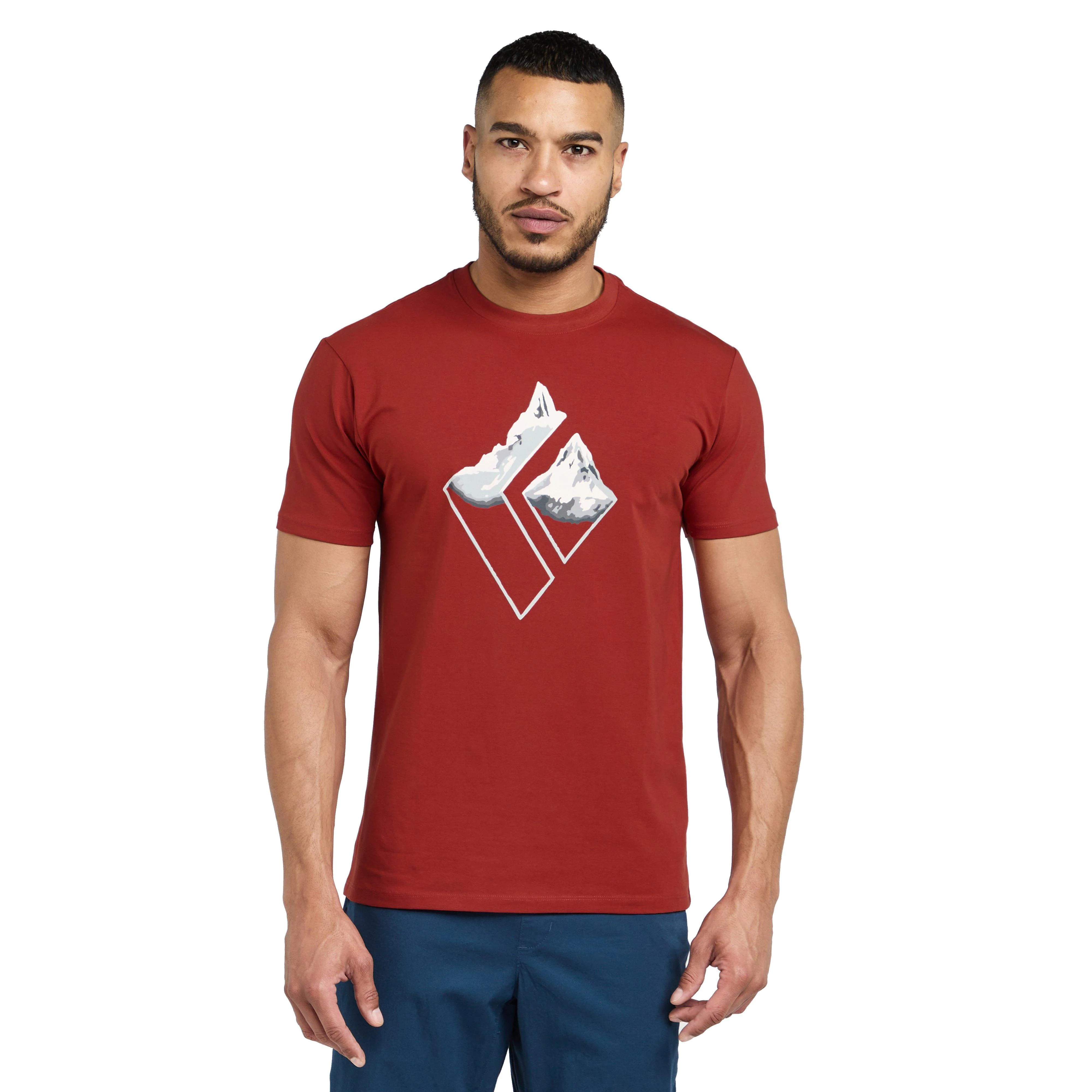 Men's Mountain Logo Short Sleeve T-Shirt - Image 7