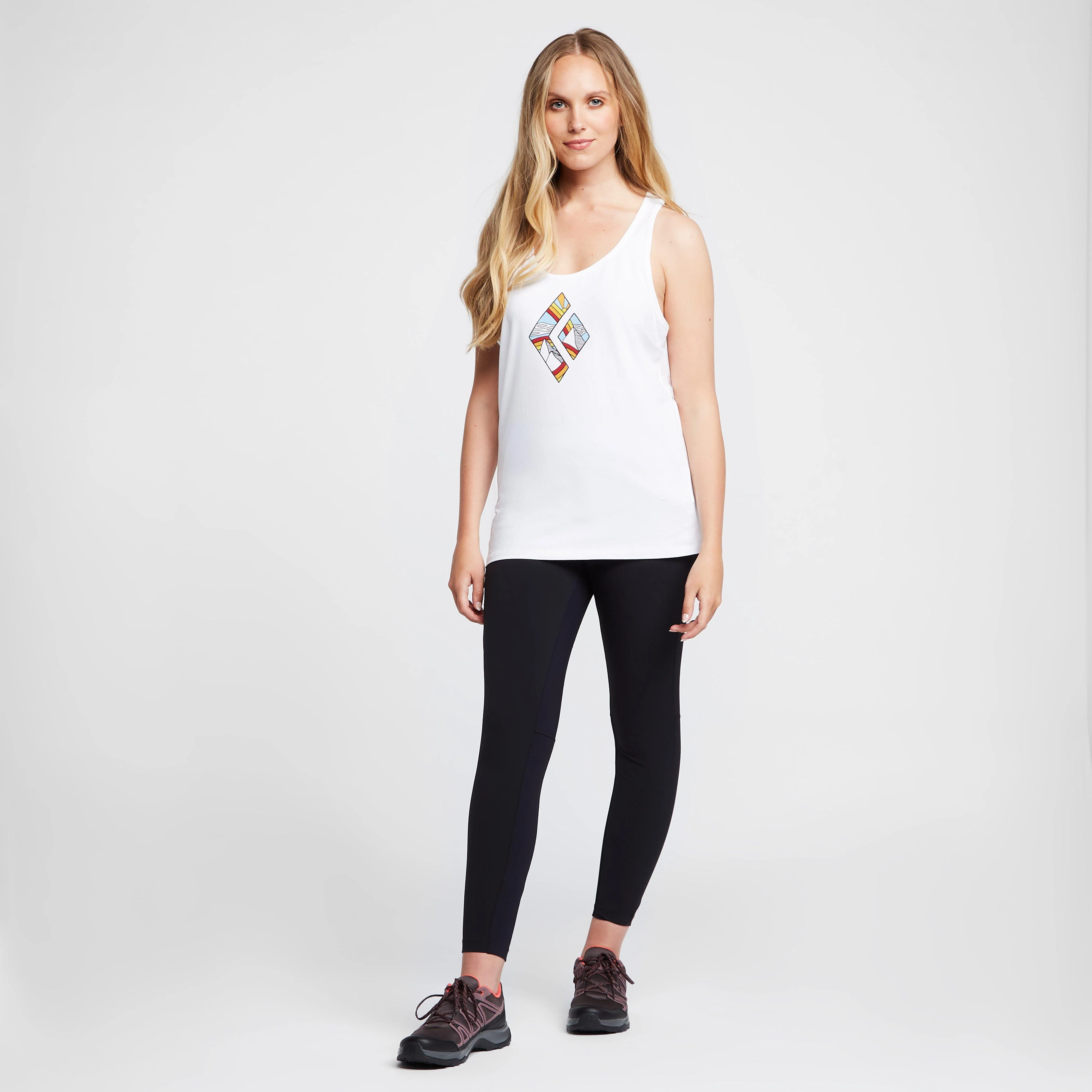 Women’s Rainbow Diamond Tank Top - Image 3