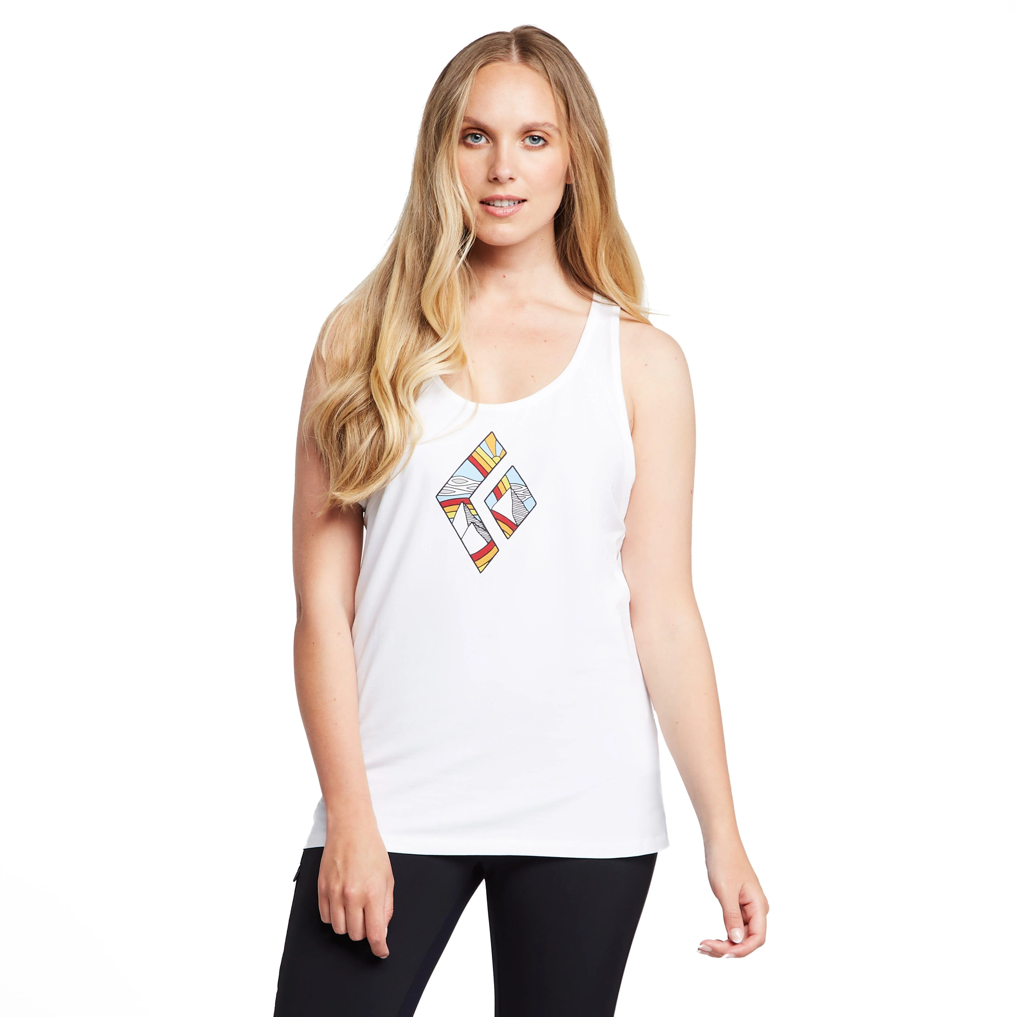 Women’s Rainbow Diamond Tank Top - Image 7